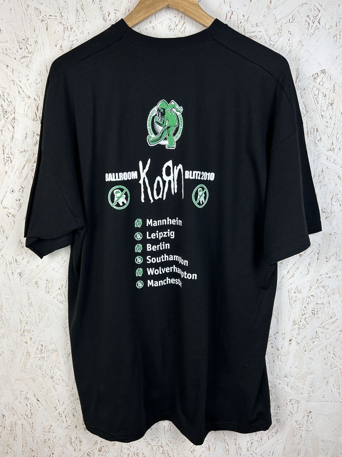 Band Tees Vintage Korn 2010 Ballroom Blitz Tour T-Shirt Size XXL Size US XXL / EU 58 / 5 - 4 Thumbnail