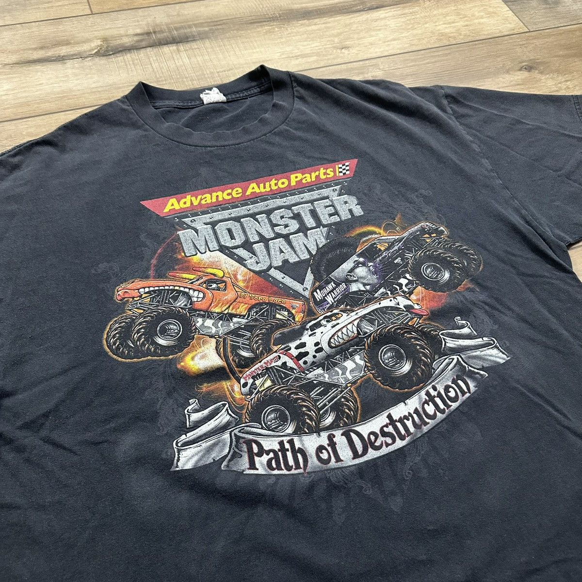 Other Monster Jam Path of Destruction World Tour Graphic Tee Size US L / EU 52-54 / 3 - 5 Thumbnail