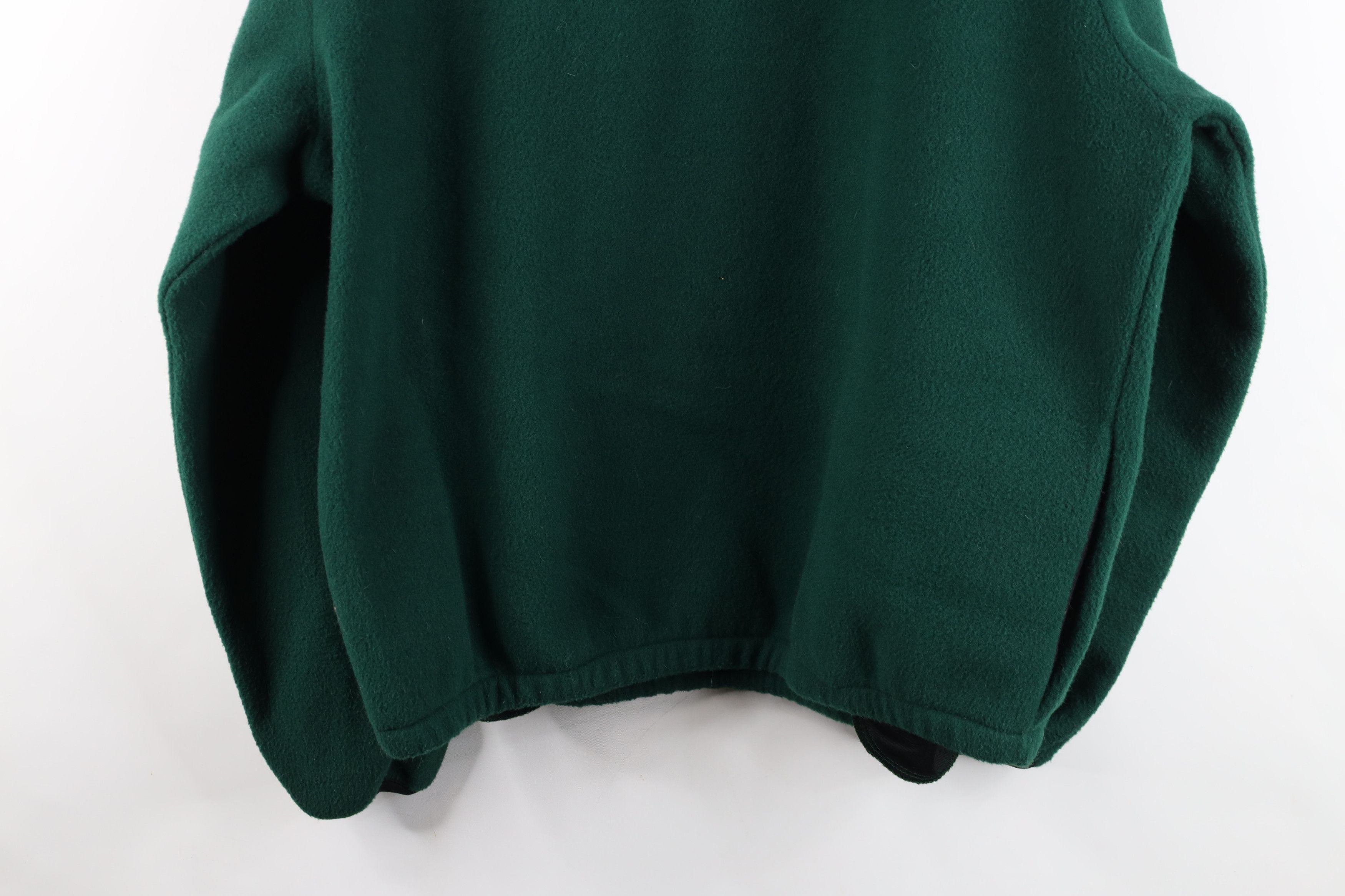Vintage Vintage 90s Osterman Staff Half Zip Fleece Sweater Green USA Size US L / EU 52-54 / 3 - 13 Thumbnail