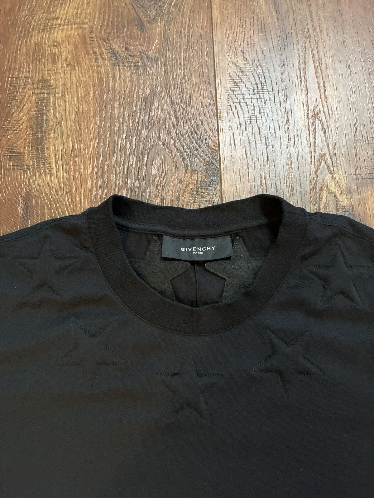 Givenchy Black Givenchy Puff star Collared T-shirt Size US S / EU 44-46 / 1 - 2 Thumbnail