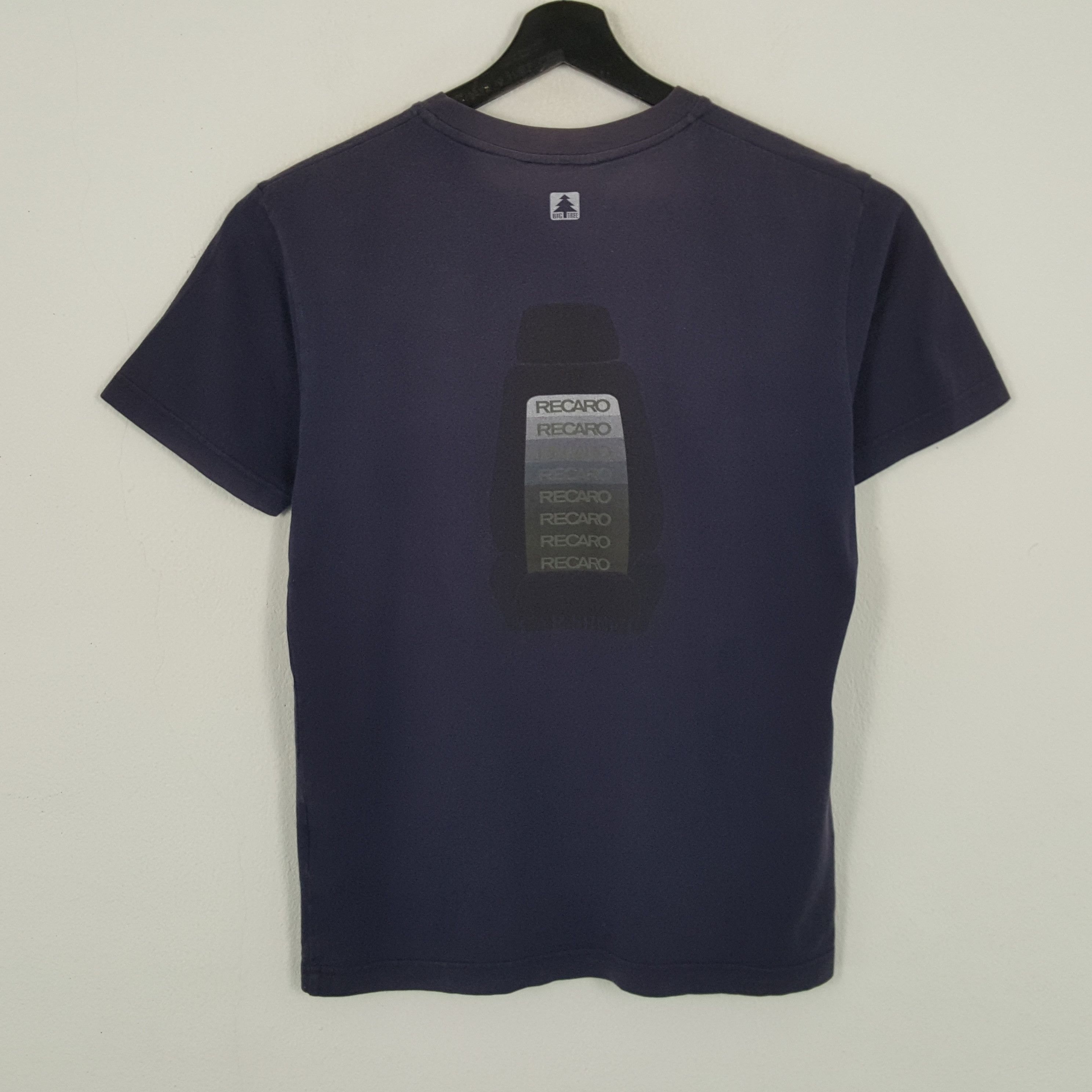 Vintage RECARO Spellout Design Tshirt Size US M / EU 48-50 / 2 - 3 Thumbnail