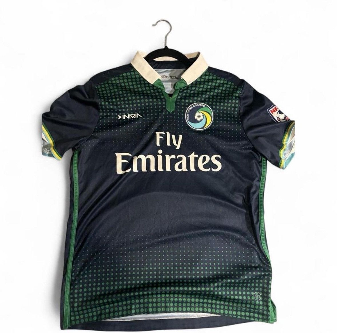 Other New York Cosmos 2017 Danny Szetela #14 Fly Emirates Small Size US S / EU 44-46 / 1 - 1 Thumbnail