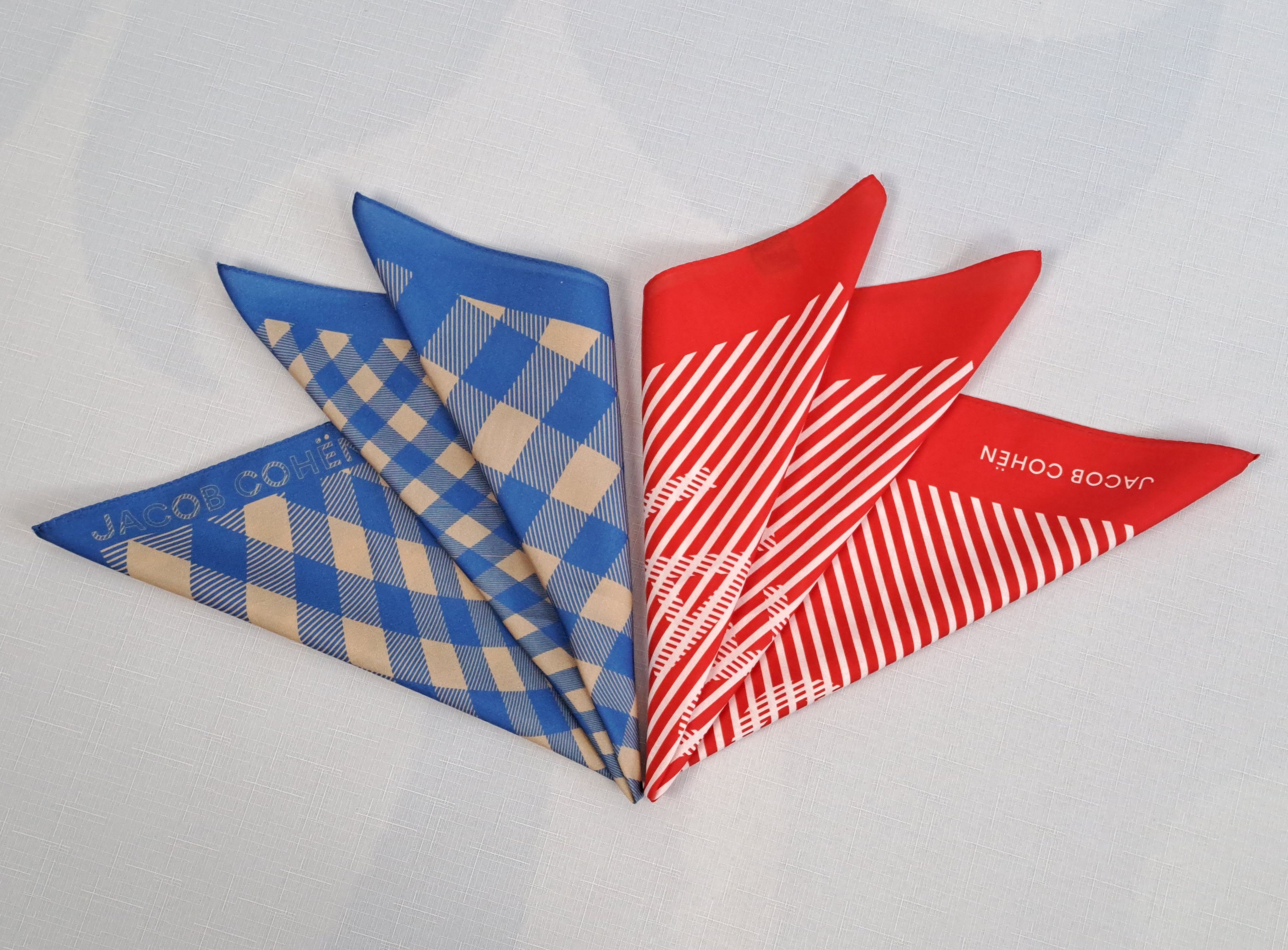 Jacob Cohen JACOB COHEN Bandana Handkerchief Headband Pocket Square. Size ONE SIZE - 1 Thumbnail