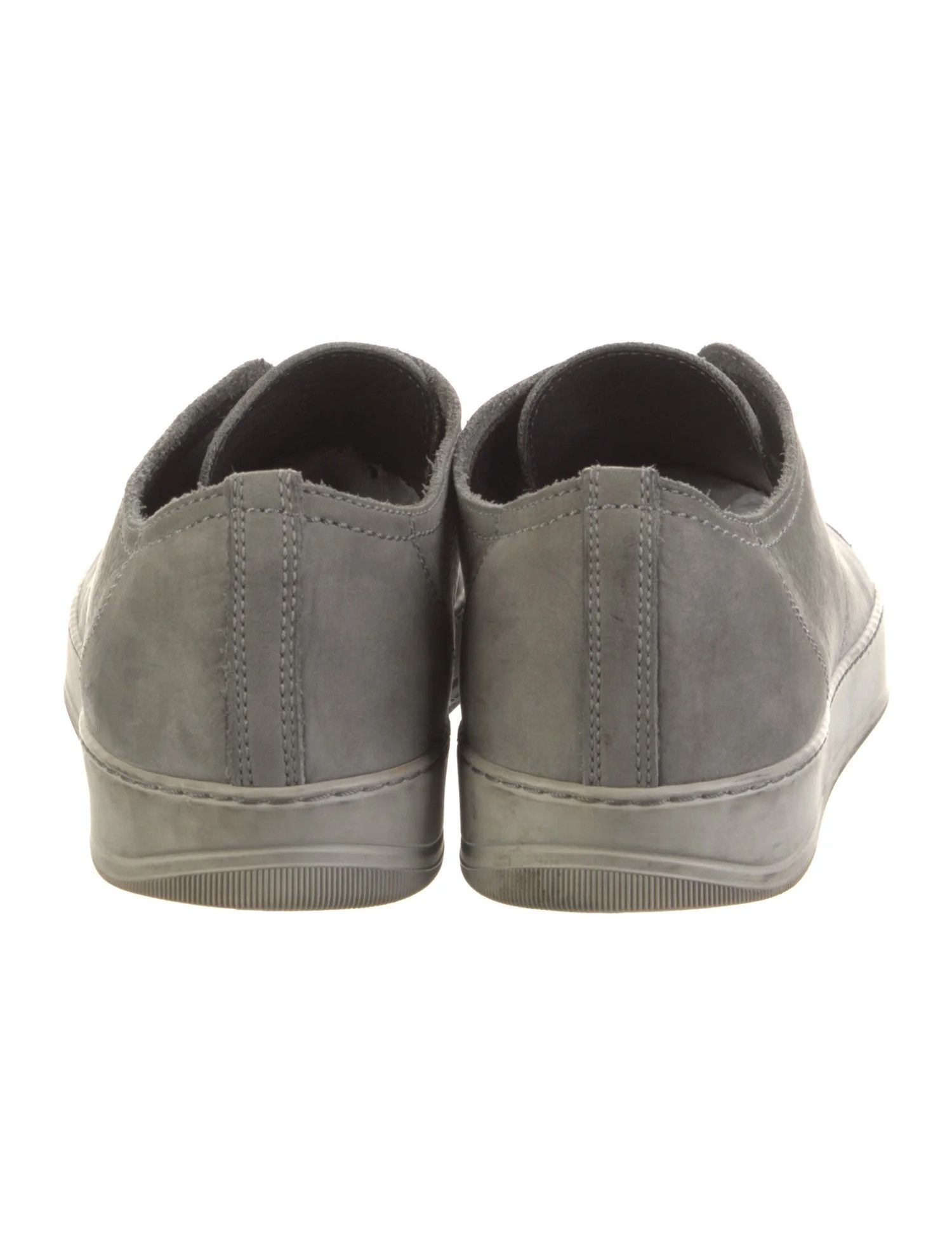 Lanvin oc11z0426 Leather Sneakers in Grey Size US 8 / EU 41 - 4 Thumbnail