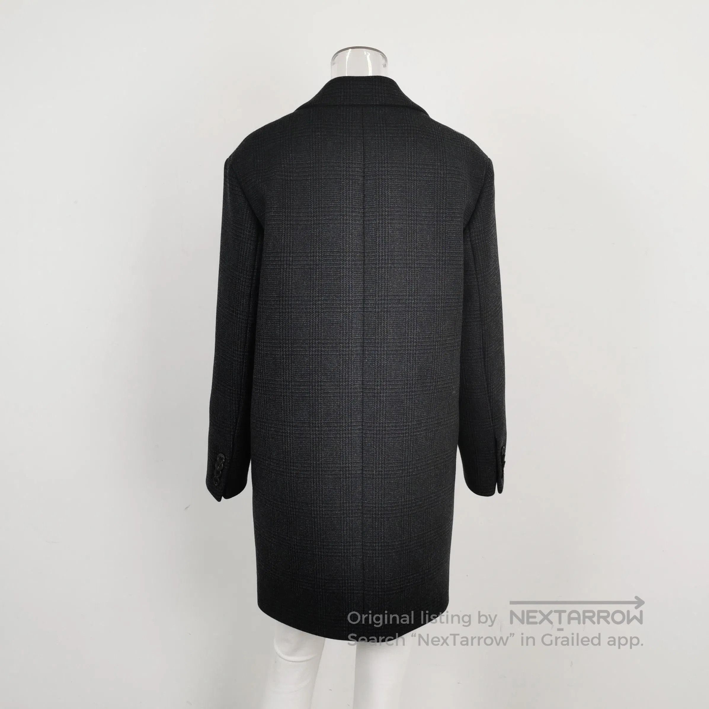 Prada Prada Wool Plaid Collar Coat . Size US S / EU 44-46 / 1 - 2 Thumbnail