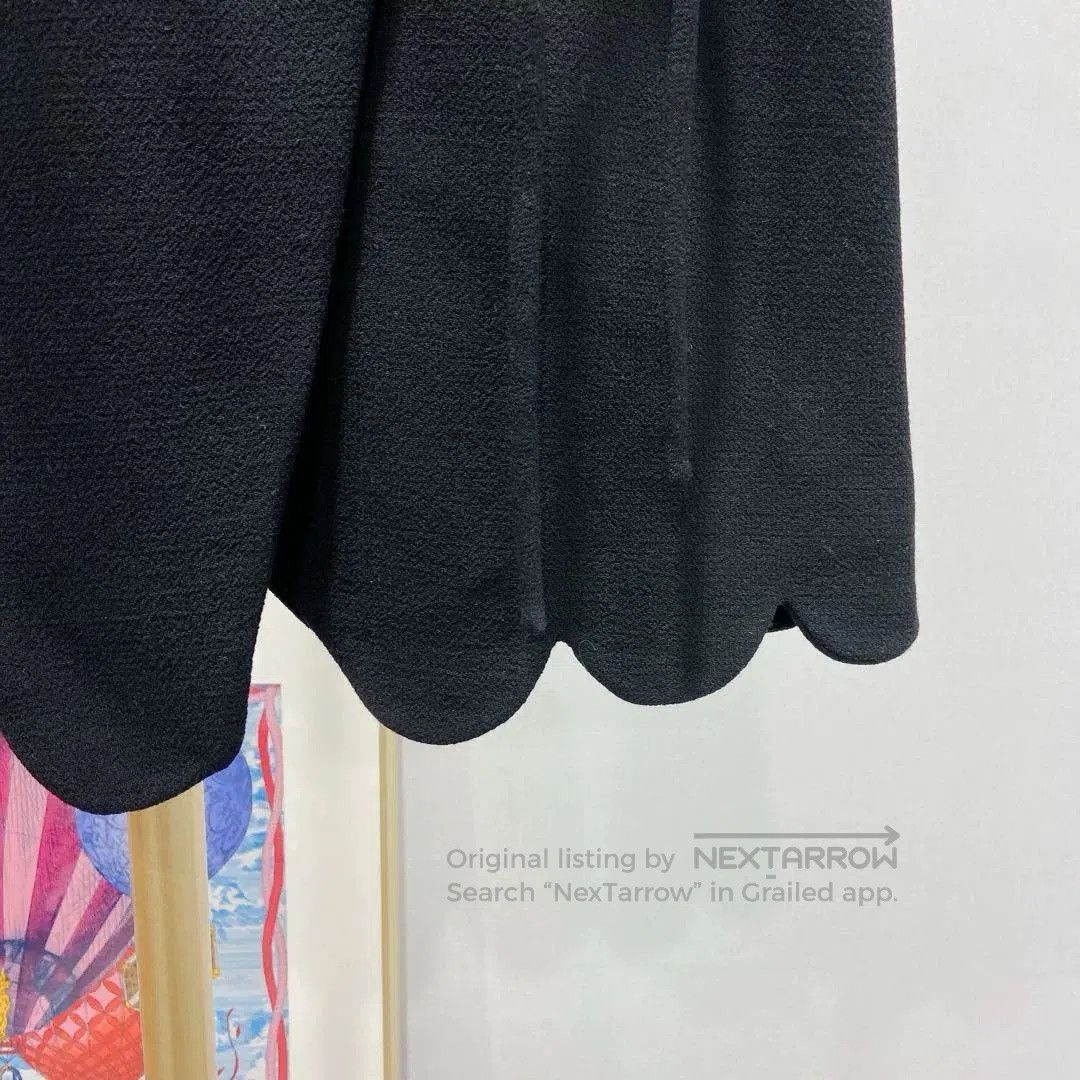 MACH & MACH Mach&Mach Black Ruffled Skirt. Size 41" - 4 Thumbnail