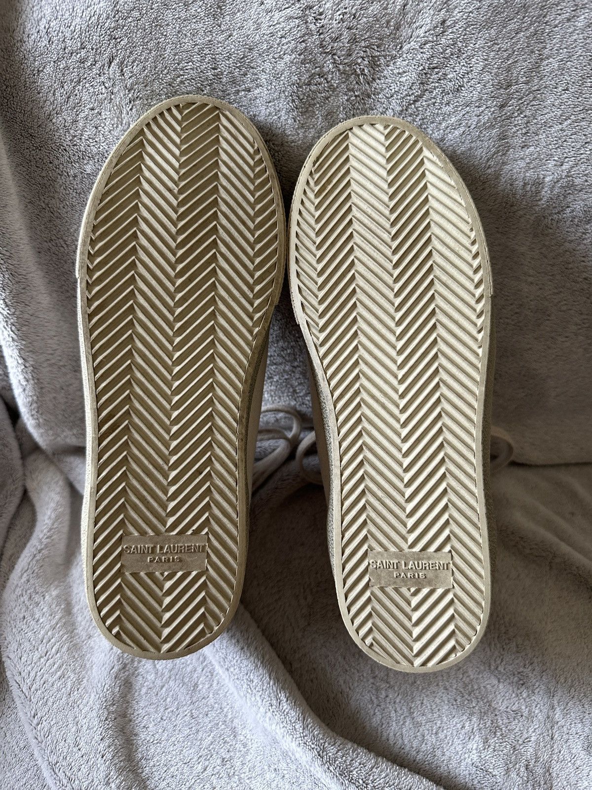 Saint Laurent Paris Saint Laurent Logo Sneakers Size US 8.5 / IT 38.5 - 5 Thumbnail