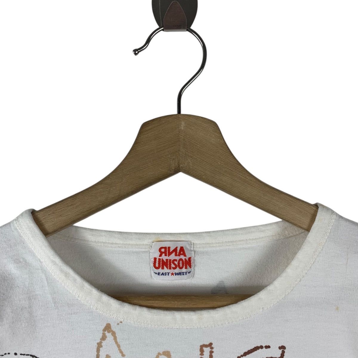 Japanese Brand RNA INC VIVE LA ROCK Muslin Malcom McLaren Style tee Size US M / EU 48-50 / 2 - 5 Thumbnail