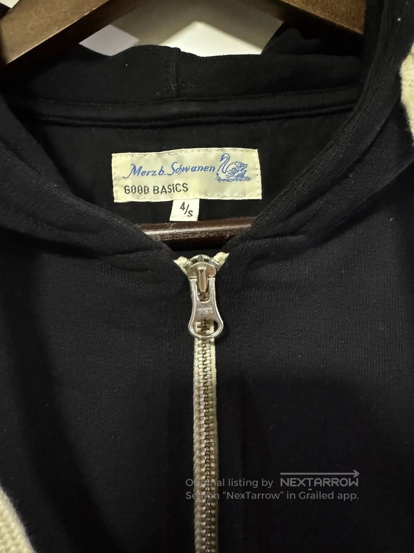Merz B. Schwanen Merz b.Schwanen Vintage Heavyweight Hoodie. Size US S / EU 44-46 / 1 - 5 Thumbnail