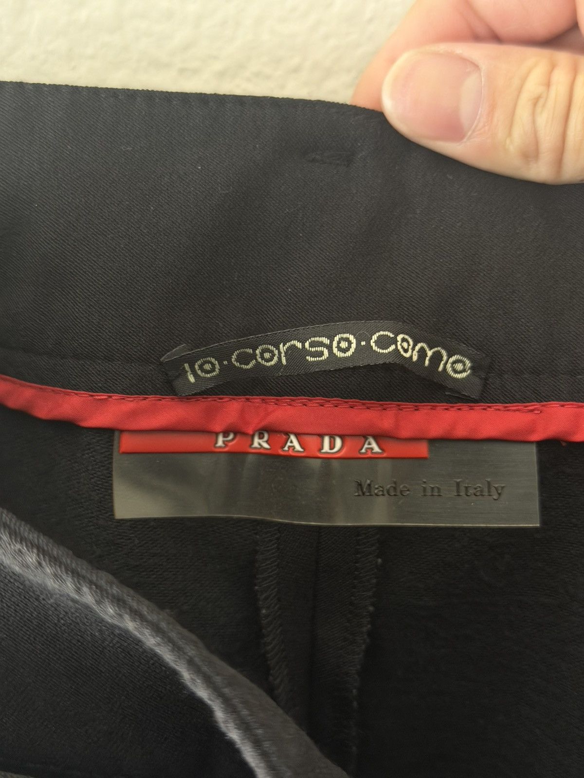 Prada 10 Corso Como Belted Tech Trouser 44 Size US 30 / EU 46 - 5 Thumbnail
