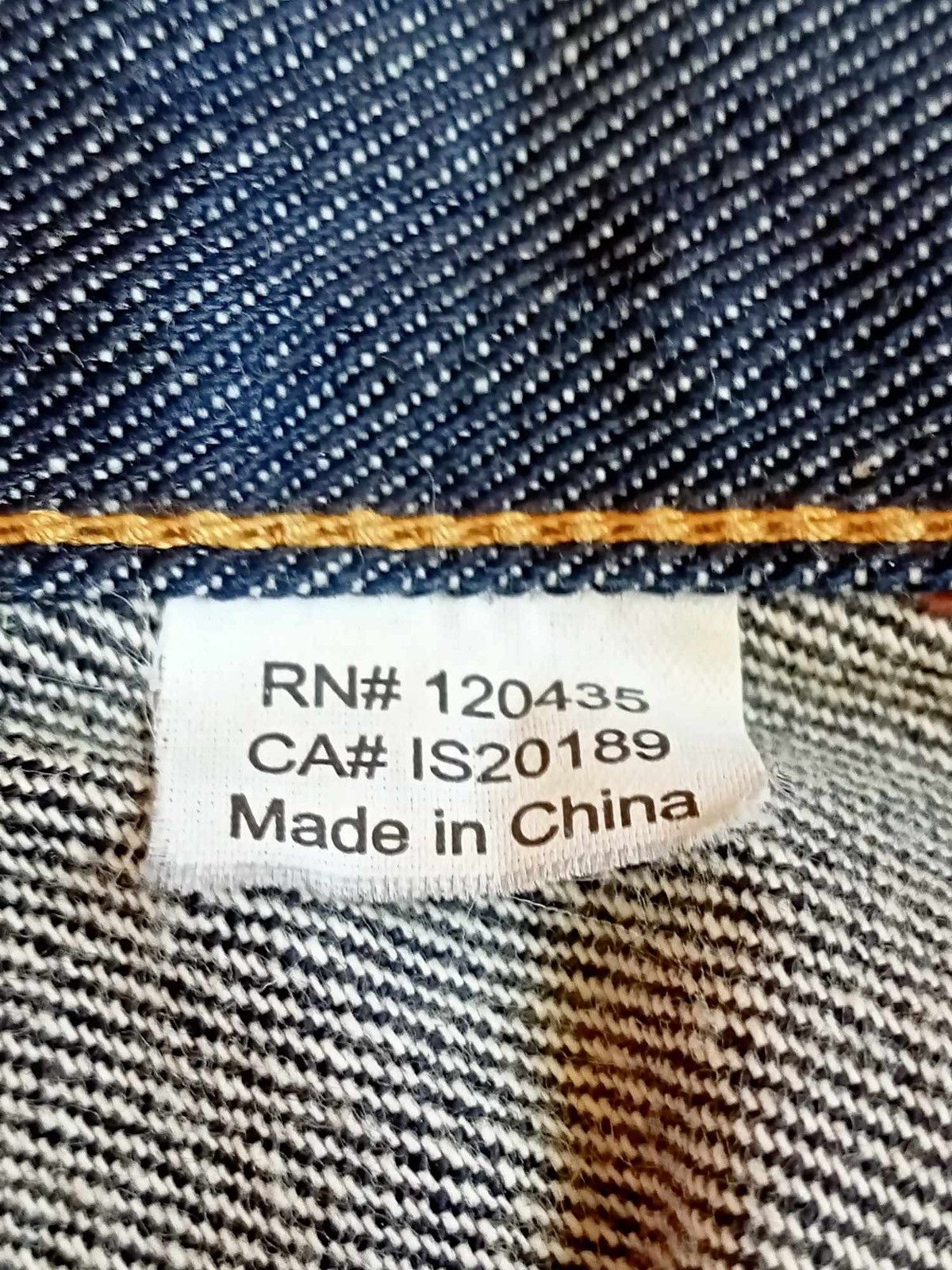 Evisu EVISU LABOR STYLE CRAFT SPECIAL SELVEDGE DENIM Size US 34 / EU 50 - 13 Thumbnail