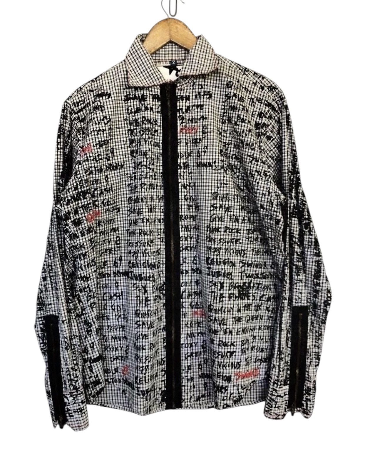 Hysteric Glamour Sedittionaries Religion Rock Punk Zipper Jacket Size US L / EU 52-54 / 3 - 1 Thumbnail