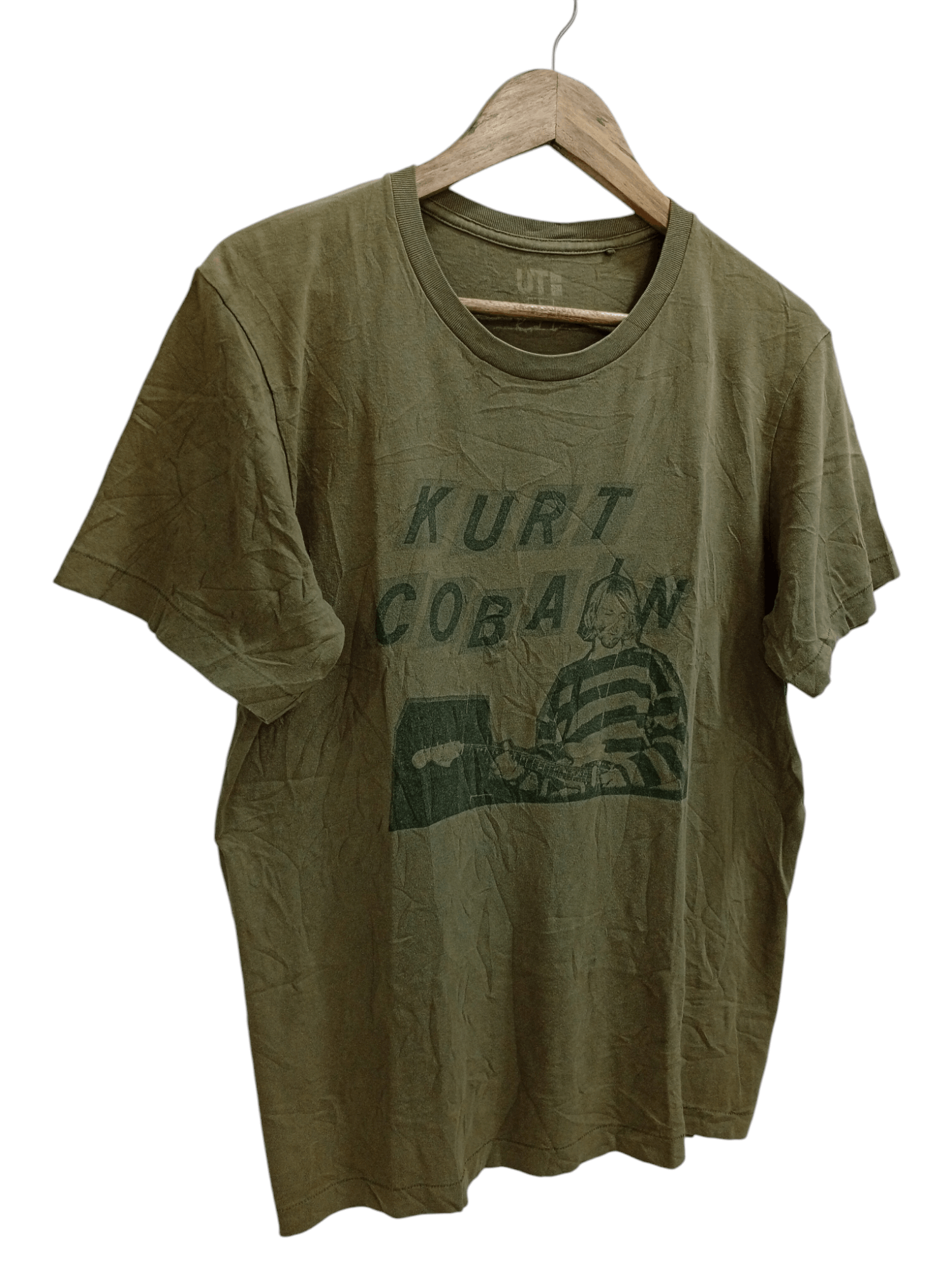 Band Tees × Japanese Brand 🔥🔥Uniqlo x Kurt Cobain T-shirt Size US L / EU 52-54 / 3 - 2 Thumbnail
