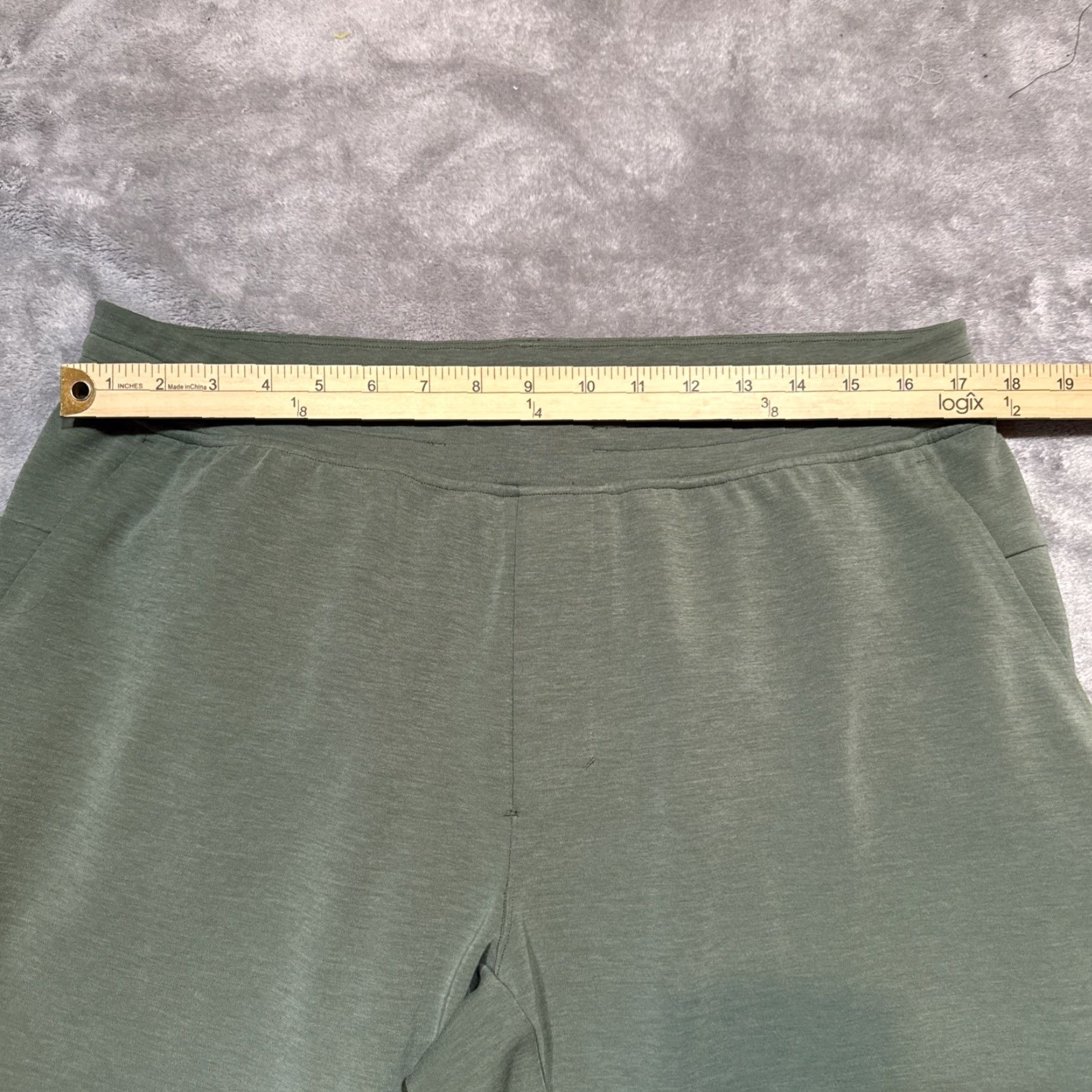 Lululemon Lululemon GridLiner Fleece Jogger XL Green Casual Athleisure LM5AF7S Size US 36 / EU 52 - 5 Thumbnail