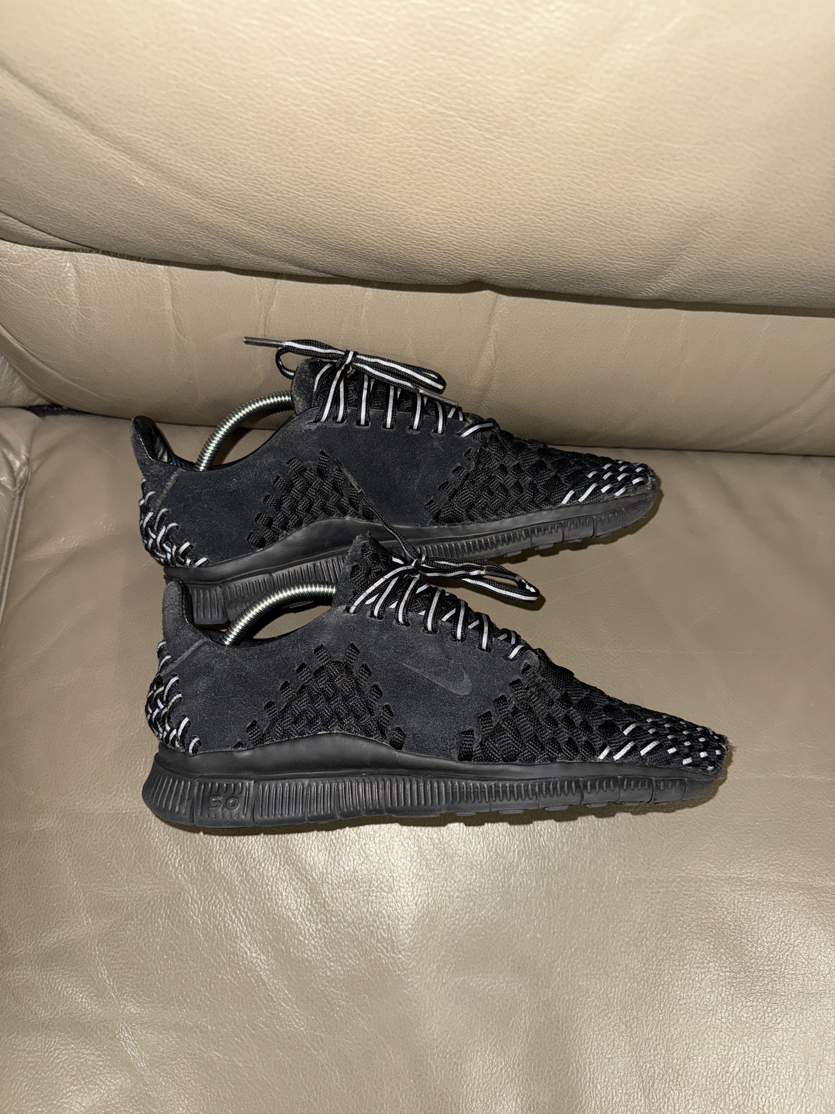 Nike × Vintage Nike Free Inneva Woven 2 Triple Black us 6.5 Size US 6.5 / IT 36.5 - 10 Thumbnail