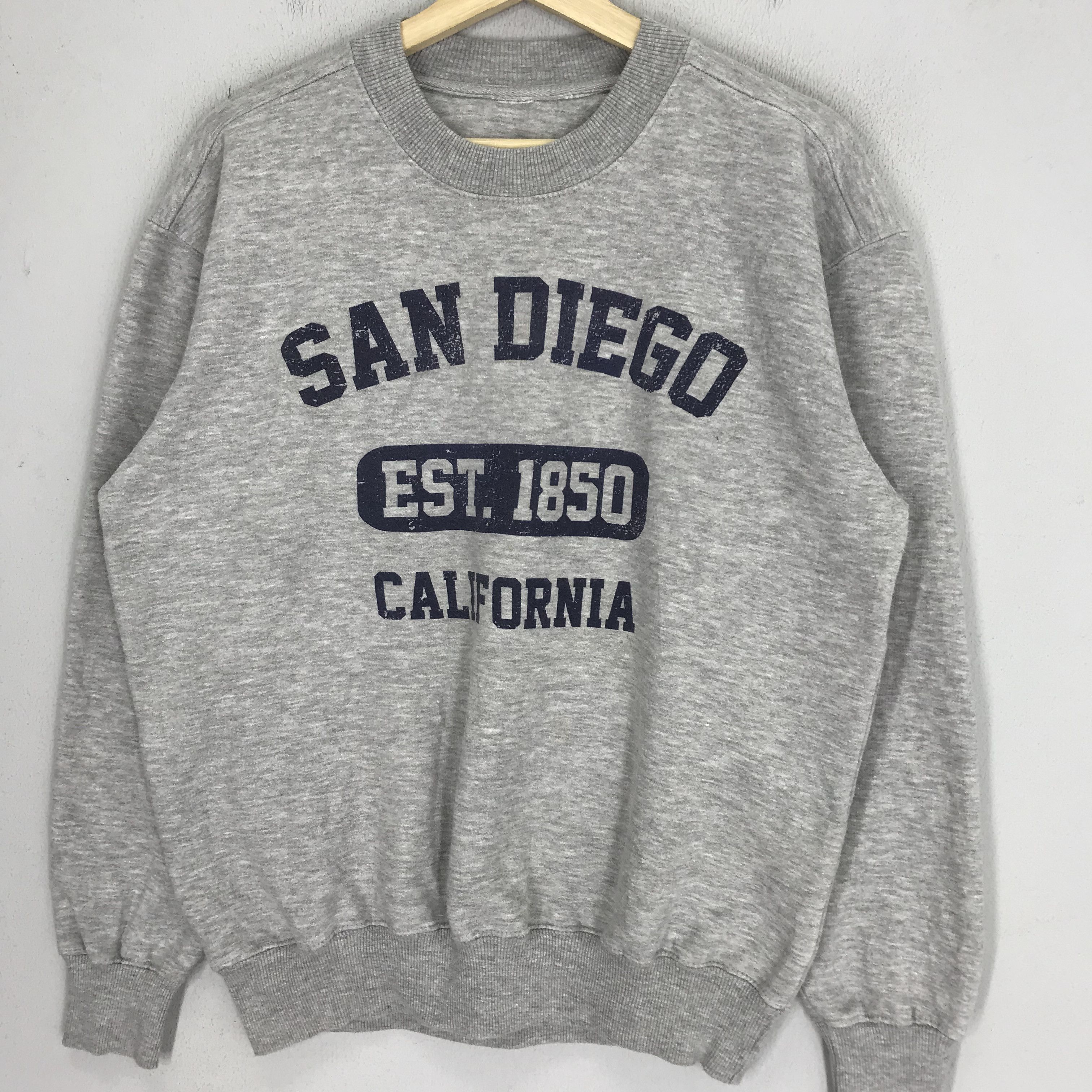 Japanese Brand Vintage San Diego California Sweatshirt - 185 Size US M / EU 48-50 / 2 - 4 Thumbnail
