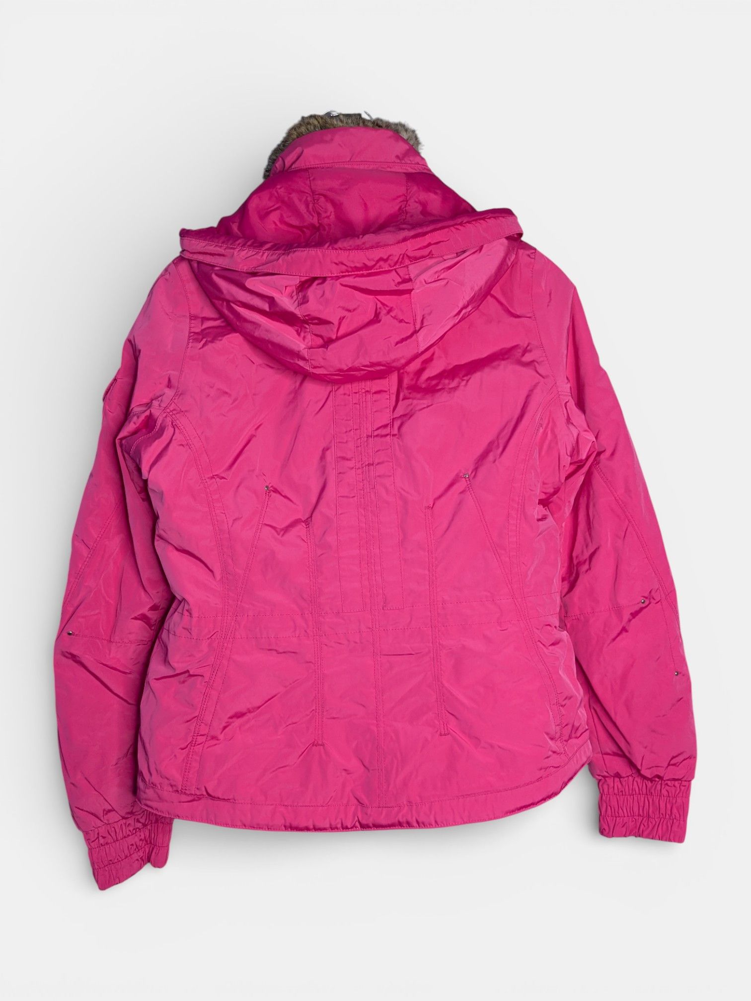 Other Poivre Blanc Women’s Pink Ski Jacket – Fur Hood, Size S Size S / US 4 / IT 40 - 2 Thumbnail