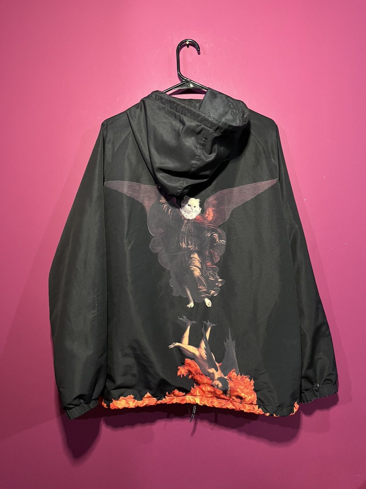 RIPNDIP Ripndip flaming windbreaker Size US M / EU 48-50 / 2 - 8 Thumbnail