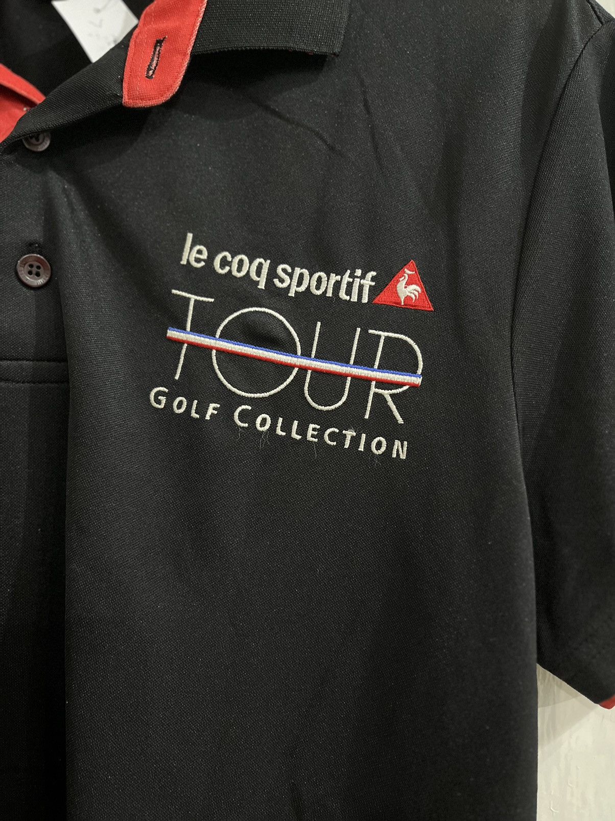 Le Coq Sportif Jersey Le Coq Tour Golf Collection Size US L / EU 52-54 / 3 - 3 Thumbnail