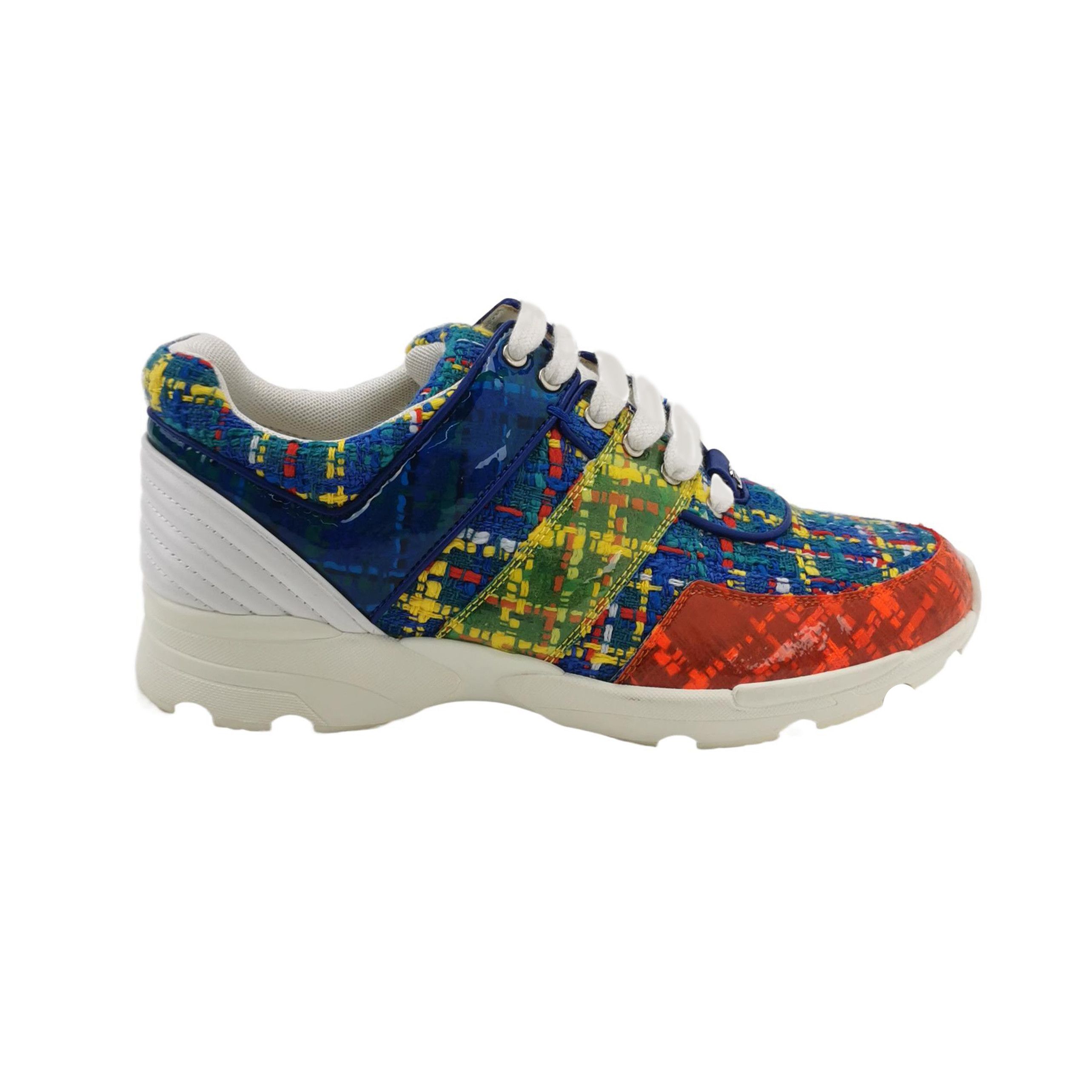 Chanel Chanel Women 9-5 Lowtop Sneakers Size US 9.5 / IT 39.5 - 1 Thumbnail