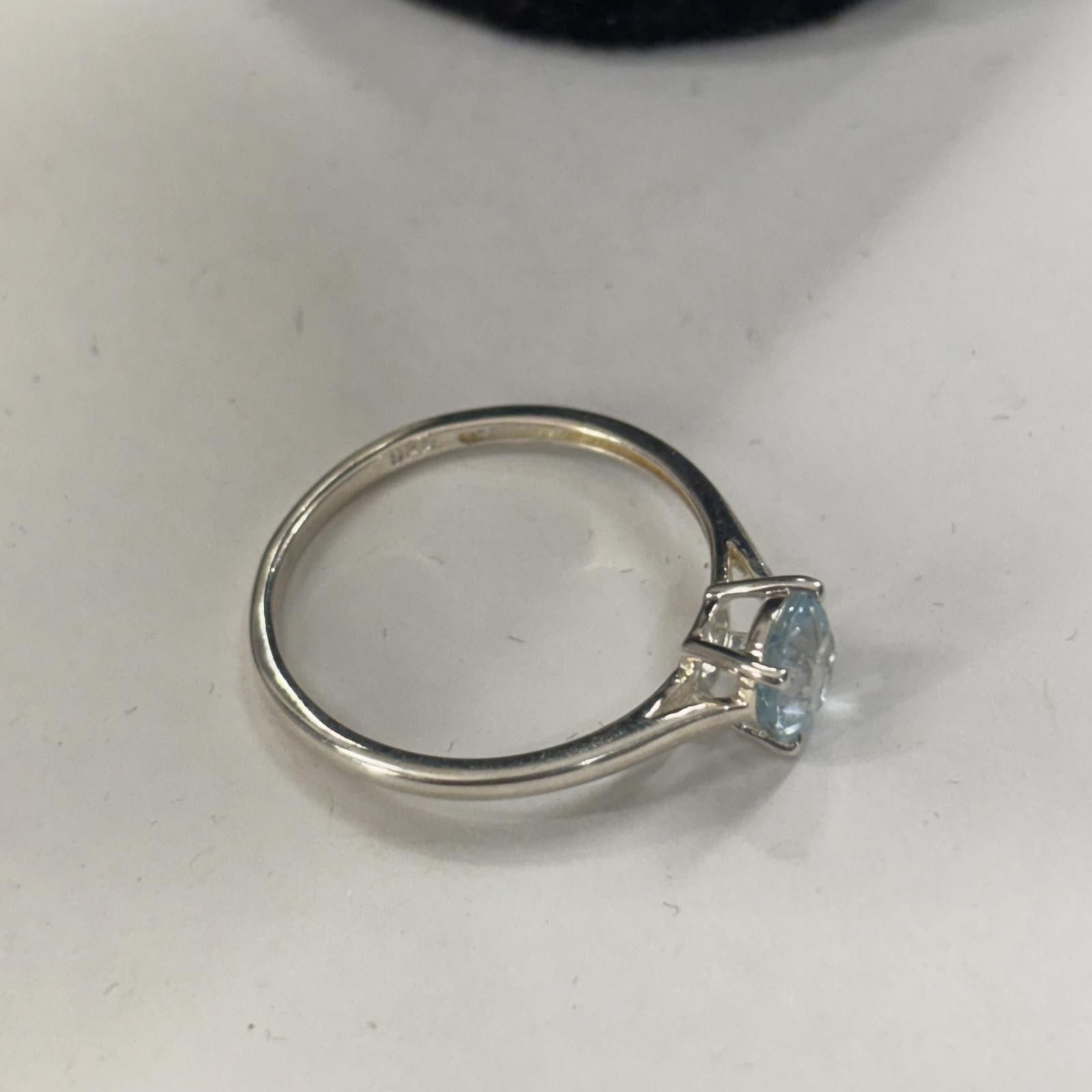 Other Sterling blue topaz ring sz 8 Size ONE SIZE - 2 Thumbnail