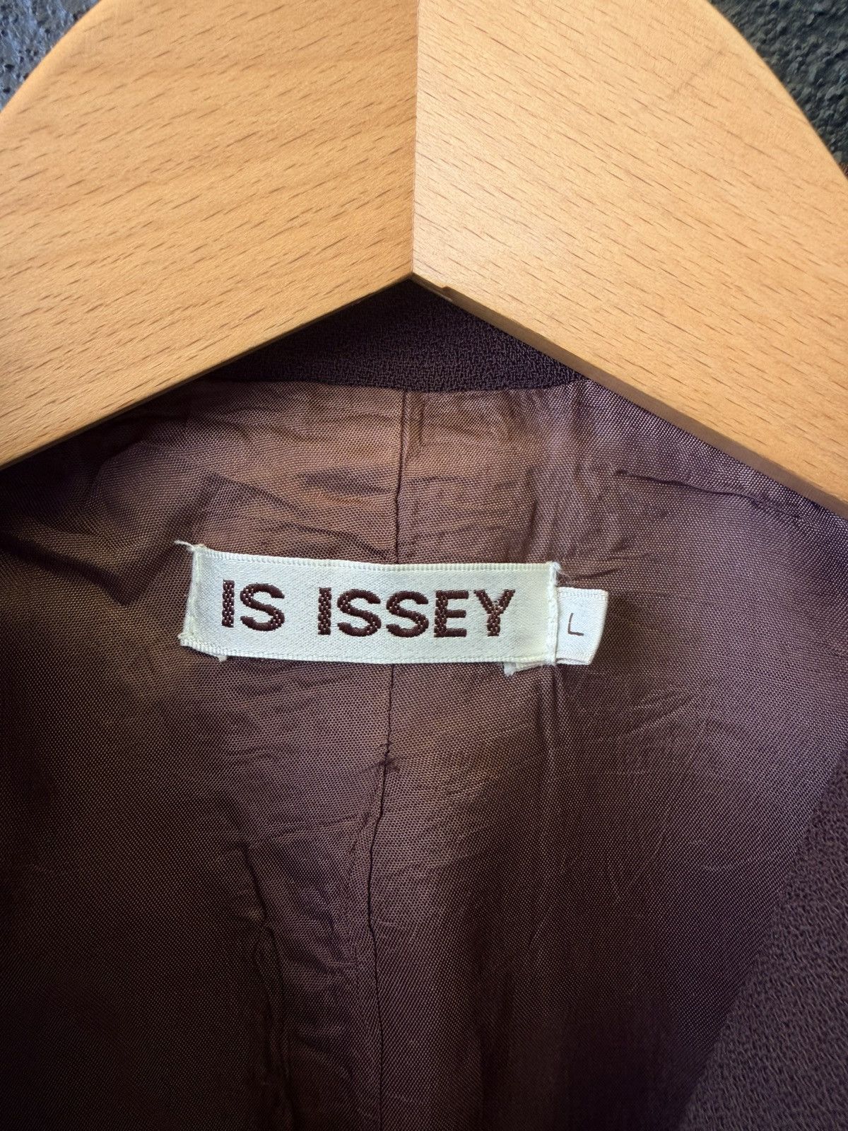 Issey Miyake Archival 80s I.S. Issey Miyake Chisato Tsumori Boxy Brown Size L / US 10 / IT 46 - 3 Thumbnail