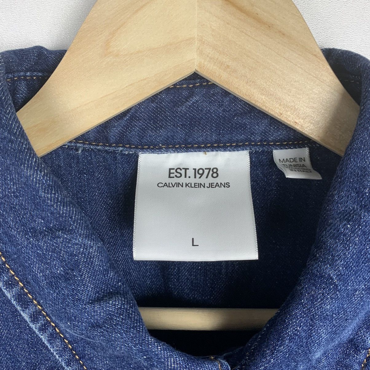 Calvin Klein 205W39NYC Raf Simons Calvin Klein 205W39TH ST. Denim Shirt Size L Size US L / EU 52-54 / 3 - 7 Thumbnail