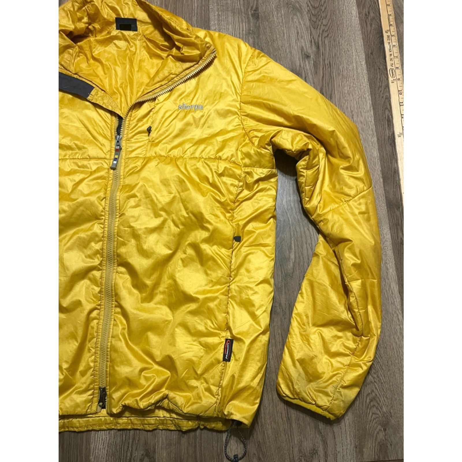 Vintage **Yellow Women's Sherpa Jacket, Full Zip, Puffer w/ Zip Pockets, Size 2XL** User: **Yellow Women's Sherpa Jacket, Full Zip, Puffer, Size 2XL** Size XXL / US 16-18 / IT 52-54 - 3 Thumbnail