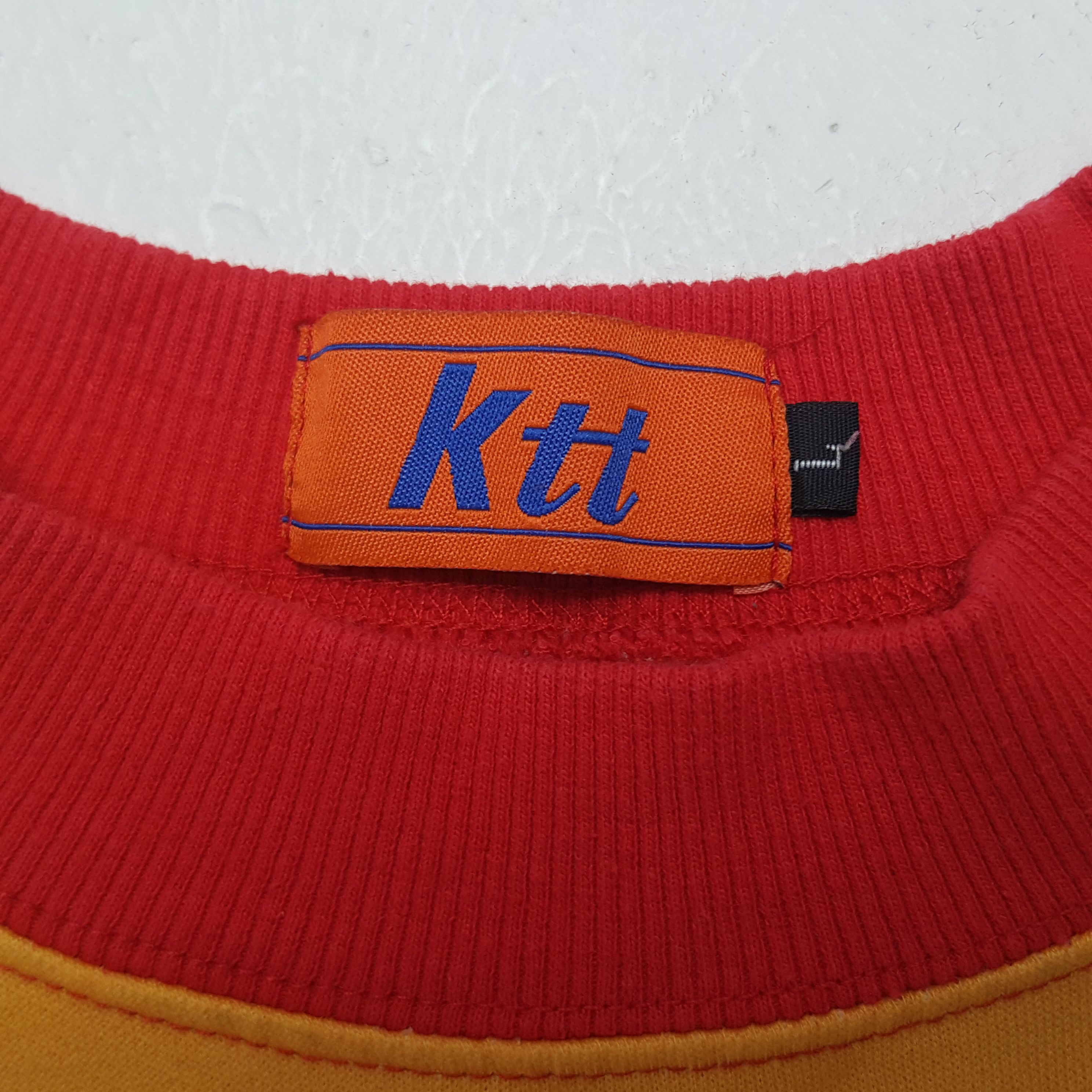 Japanese Brand × Vintage Vintage KTT 555 Film Link Racing Japanese Team Sweatshirt Size US L / EU 52-54 / 3 - 5 Thumbnail