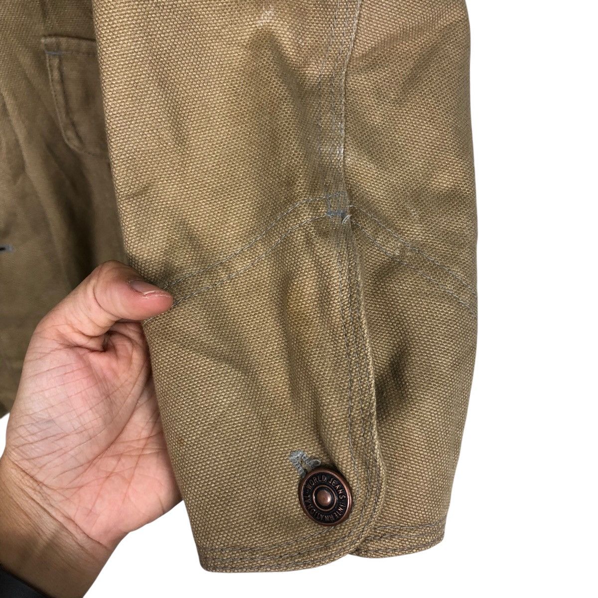 Japanese Brand 📌Vintage Unknown Brand Chore Worker Jacket Issey Miyake Size US M / EU 48-50 / 2 - 16 Thumbnail