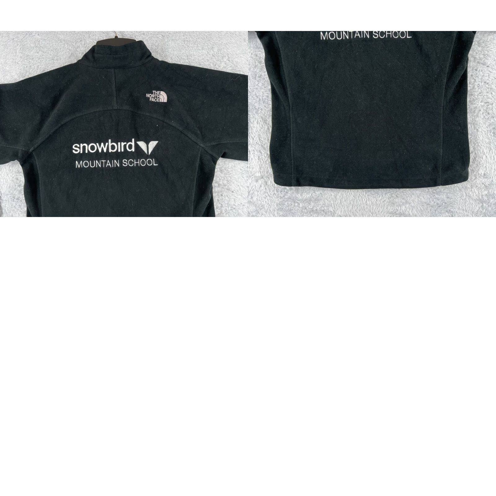 The North Face The North Face Jacket Women Small Black Full Zip Mock Neck Polyester Windwall Size S / US 4 / IT 40 - 10 Thumbnail
