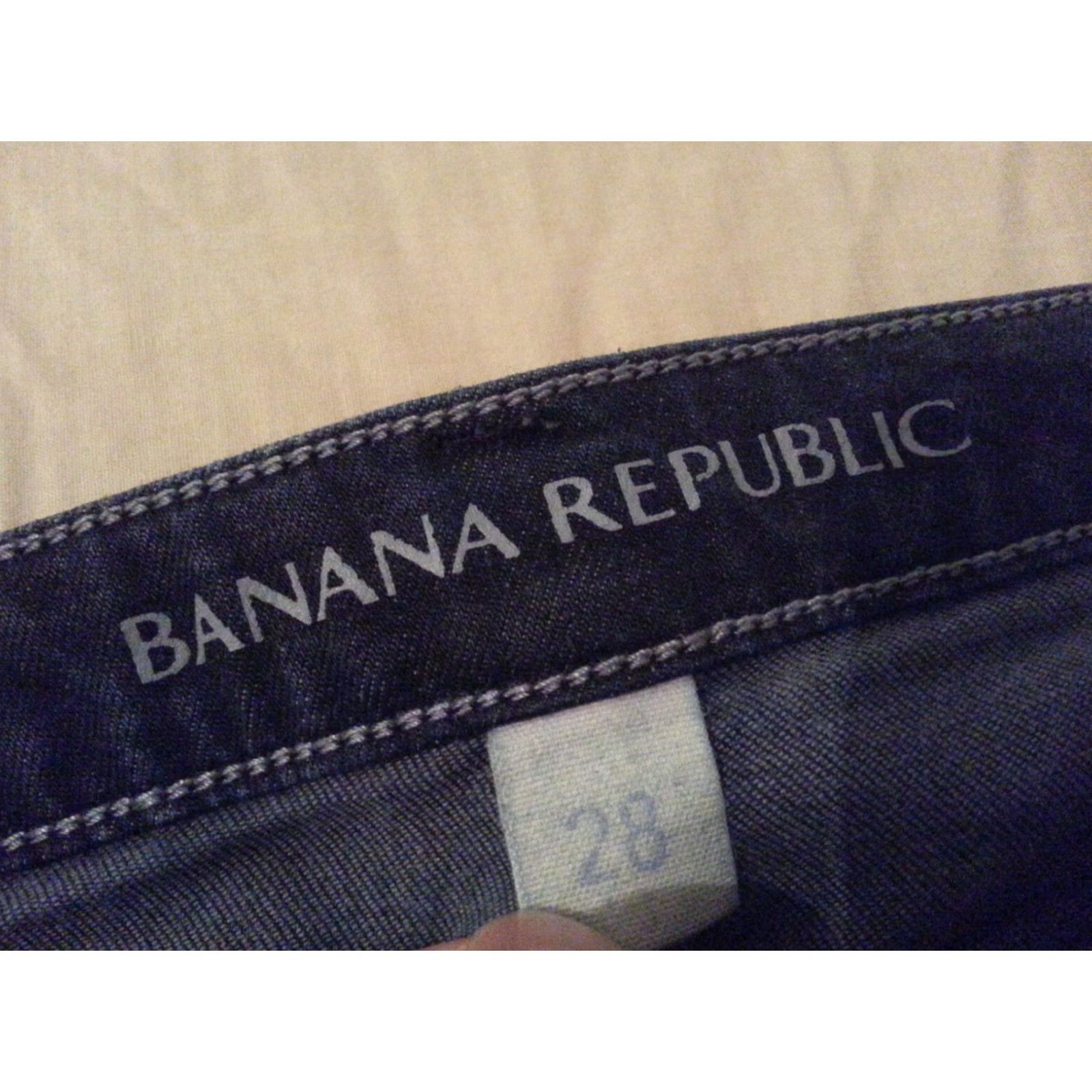 Banana Republic Banana Republic Jeans Skinny Denim 28 30x31 Blue Womens Size 28" / US 6 / IT 42 - 3 Thumbnail