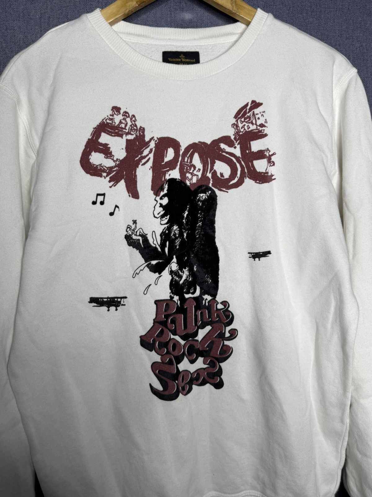 Vivienne Westwood Vivienne Westwood Anglomania Sweatshirt Expose Punk Rock Sex Size US M / EU 48-50 / 2 - 6 Thumbnail