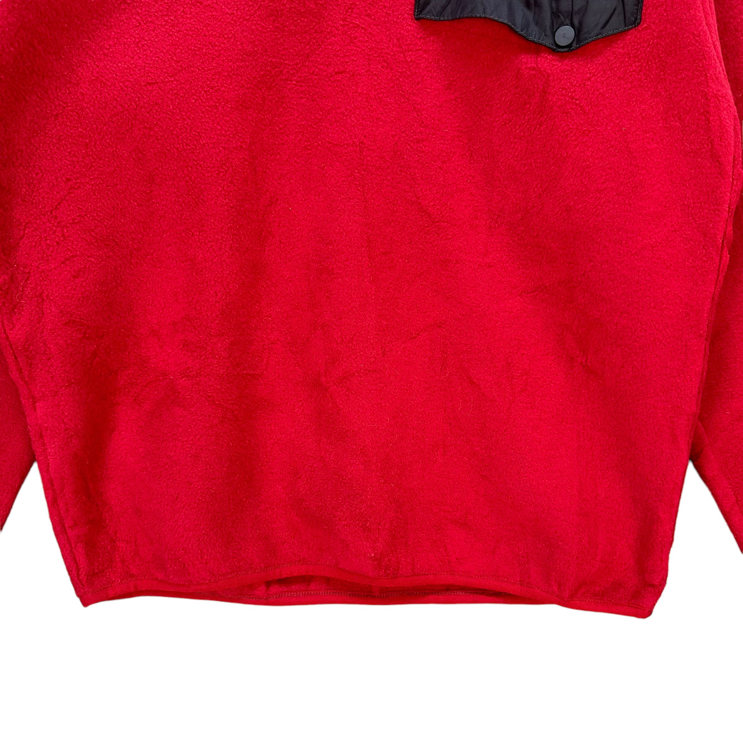 Patagonia FA99 PATAGONIA SYNCHILLA SNAP BUTTON RED FLEECE #7653-161 Size US S / EU 44-46 / 1 - 4 Thumbnail