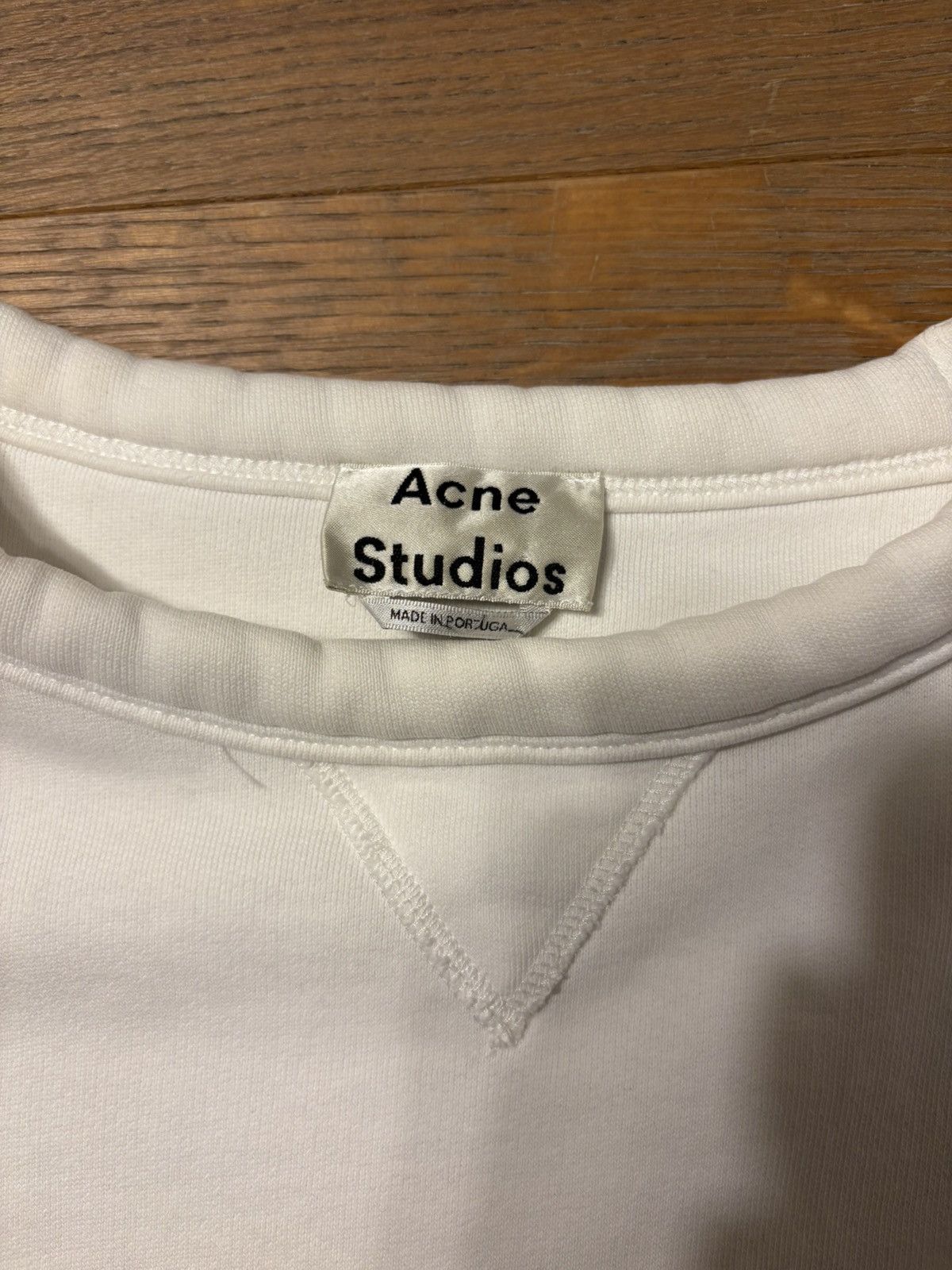 Acne Studios Acne Studios White Nash Sweater Size US S / EU 44-46 / 1 - 3 Thumbnail