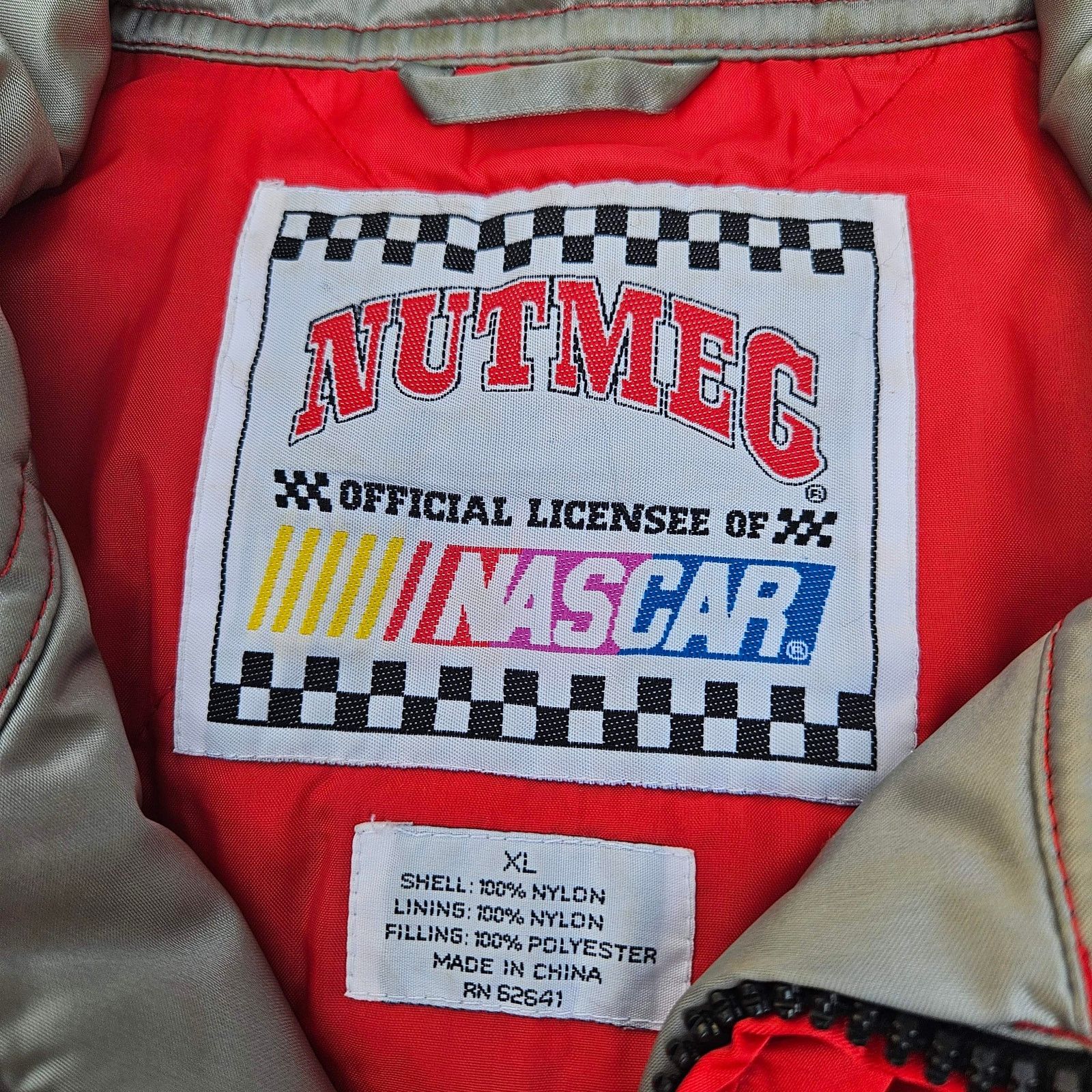 Nutmeg Vintage Nutmeg Dale Earnhardt Sr Bomber Nascar Racing XL Size US XL / EU 56 / 4 - 3 Thumbnail
