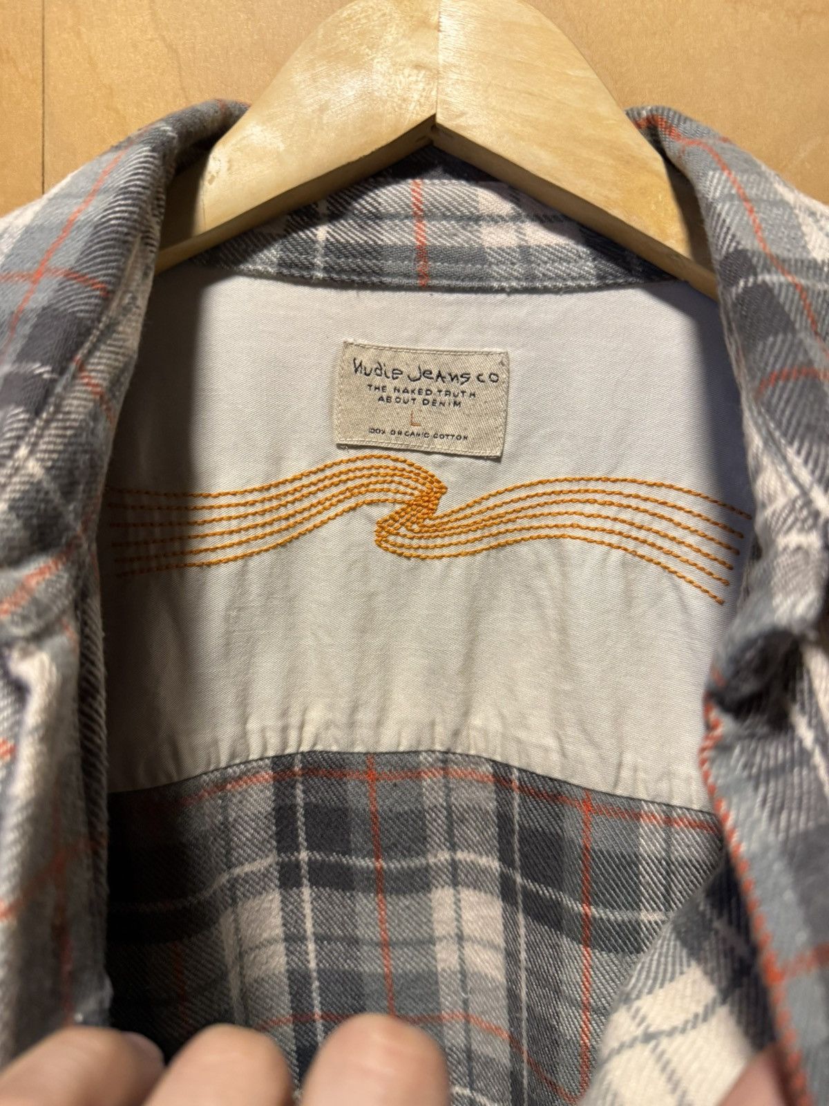 Nudie Jeans Nudie Jeans Shirt - Vincent Board Shirt Size US L / EU 52-54 / 3 - 3 Thumbnail