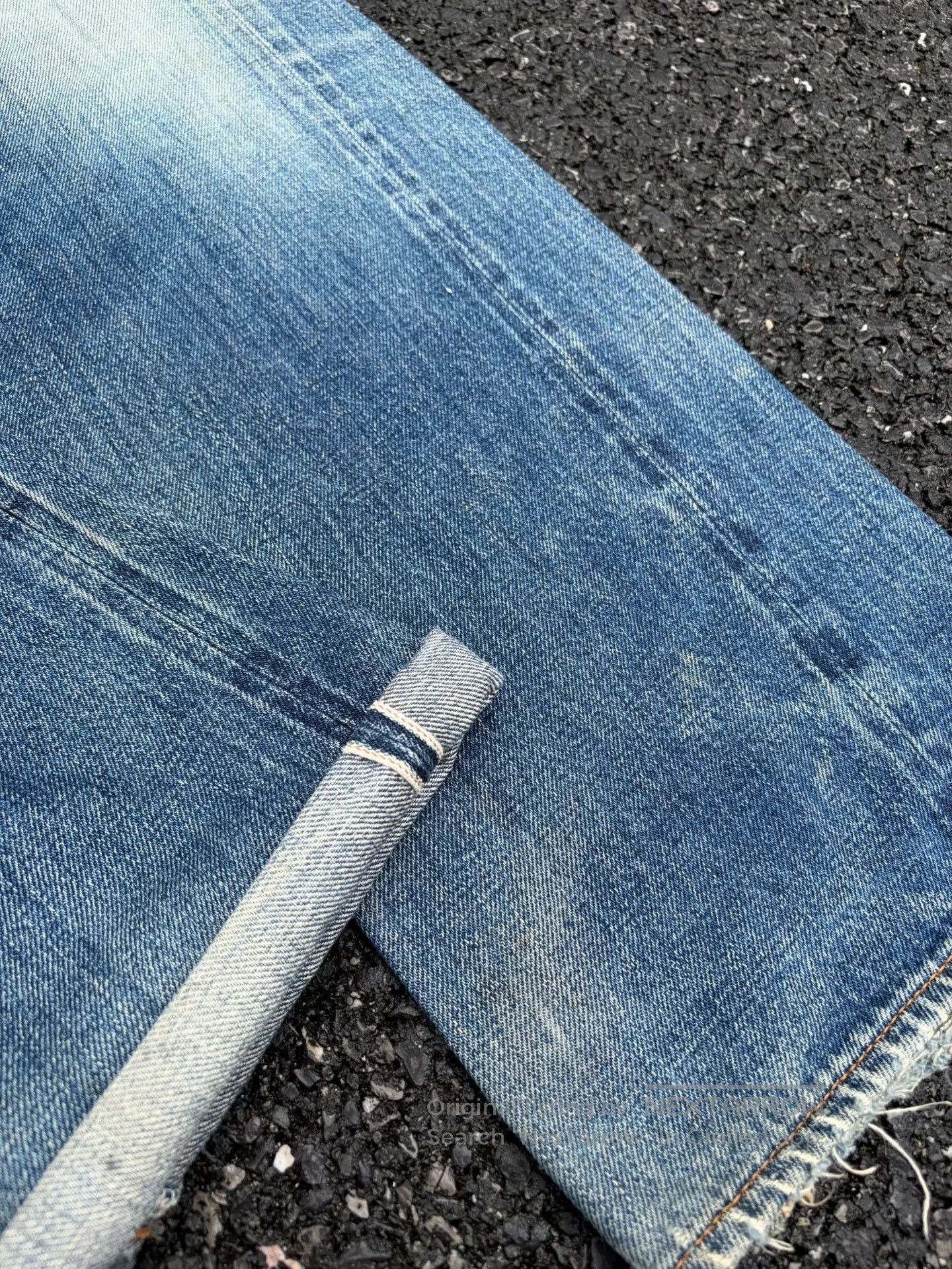 Vintage Vintage 2000s Retro Blue Denim Jeans. Size US 37 - 4 Thumbnail