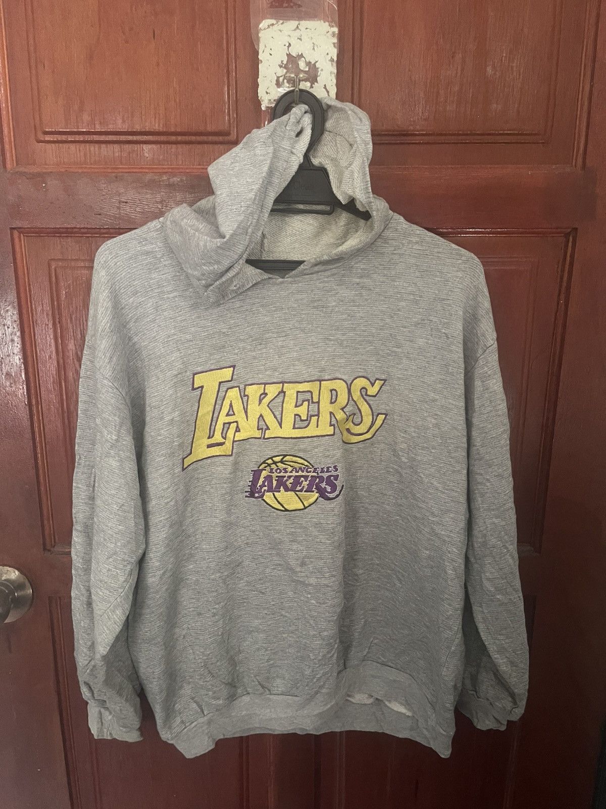 Starter Vintage Starter NBA Los Angeles Lakers Hoodie Size US M / EU 48-50 / 2 - 1 Thumbnail