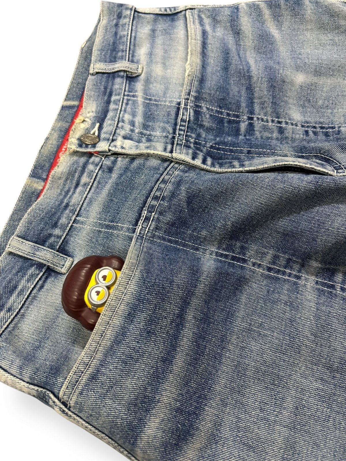 Vans Vintage Y2K Vans Double Knee Style Baggy Distressed Jeans Size US 30 / EU 46 - 4 Thumbnail
