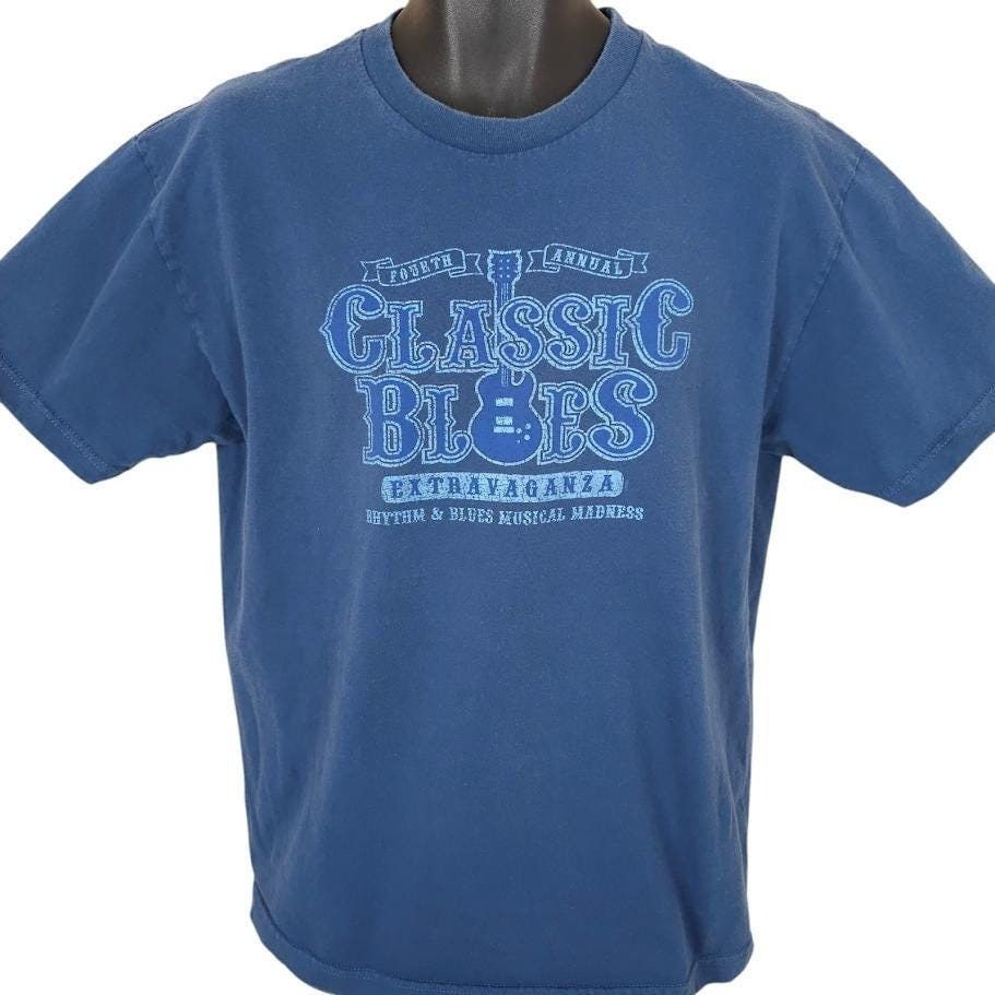 Vintage Vintage Classic Blues Extravaganza T Shirt Mens Size Large Size US L / EU 52-54 / 3 - 1 Thumbnail