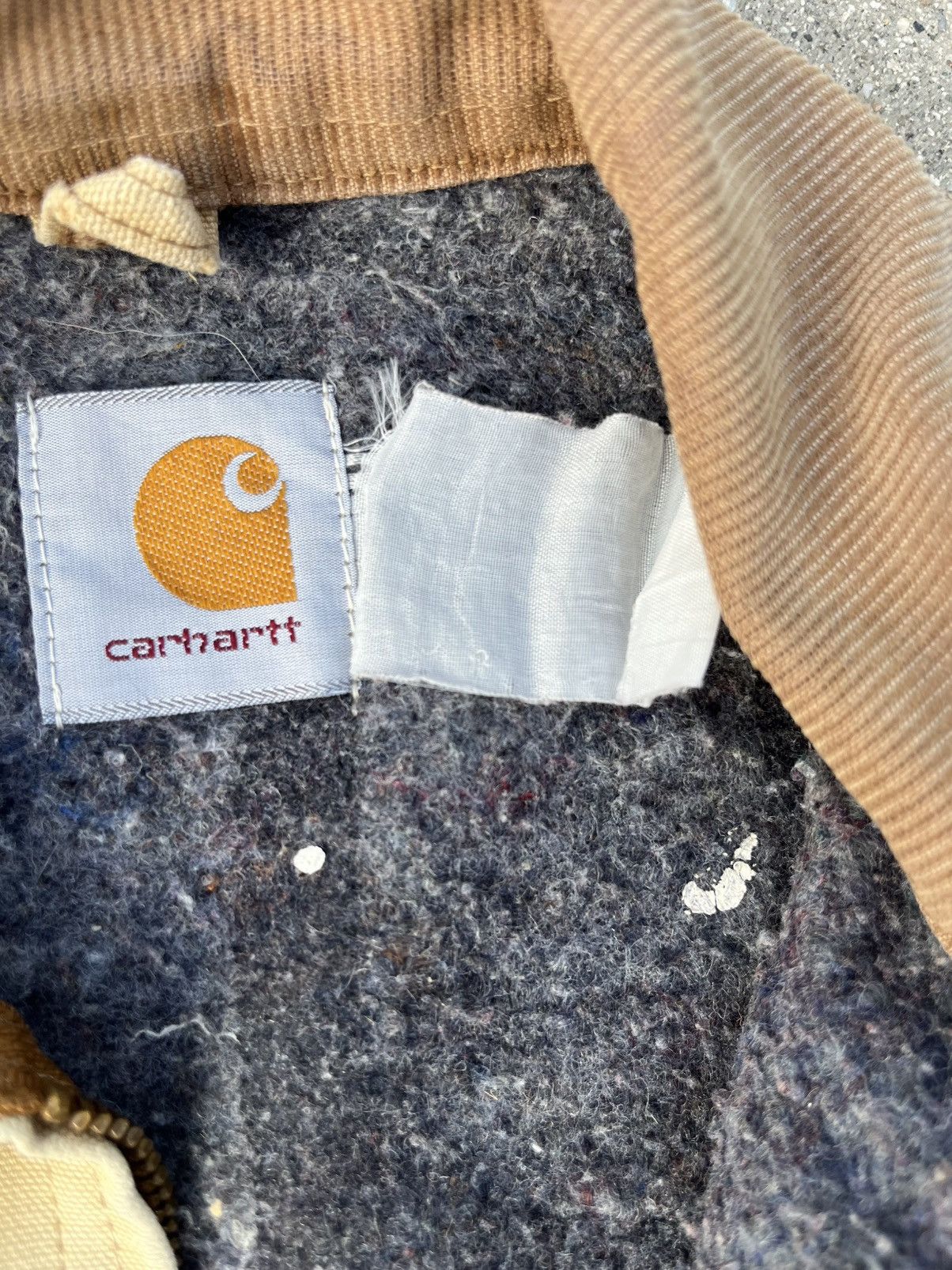 Carhartt Custom Vintage Carhartt Detroit Jacket Thrashed Distressed Size US XL / EU 56 / 4 - 7 Thumbnail