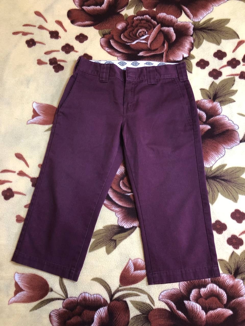 Dickies Dickies Skateboarding Men's Purple Cotton capri long shorts Size US 30 / EU 46 - 12 Thumbnail