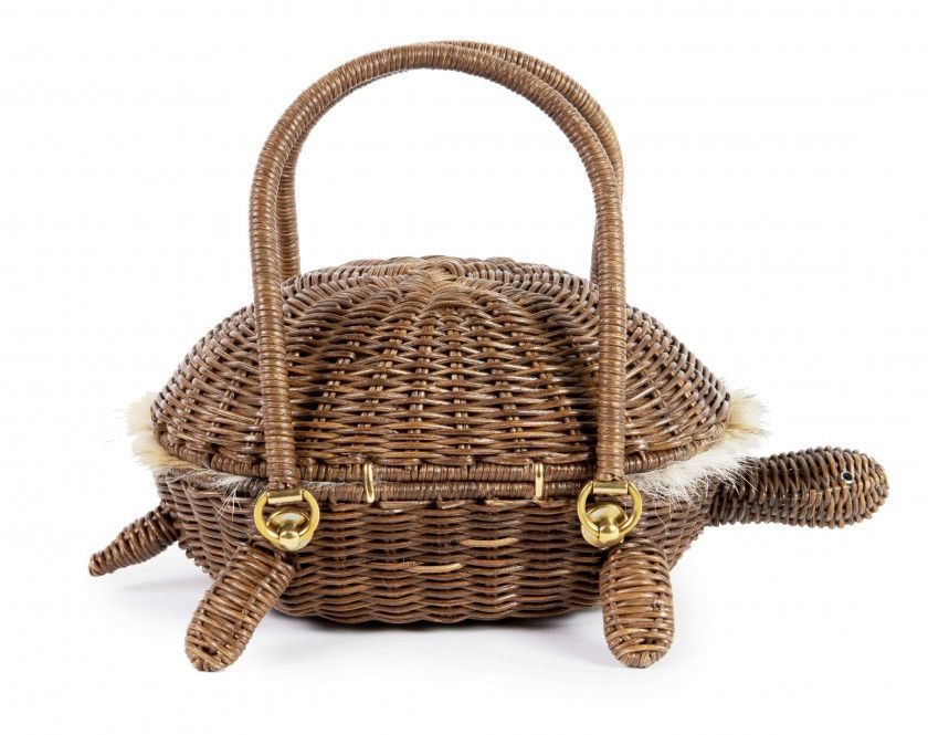 Salvatore Ferragamo × Vintage Ferragamo Limited Designer Turtle Bag Size ONE SIZE - 4 Thumbnail