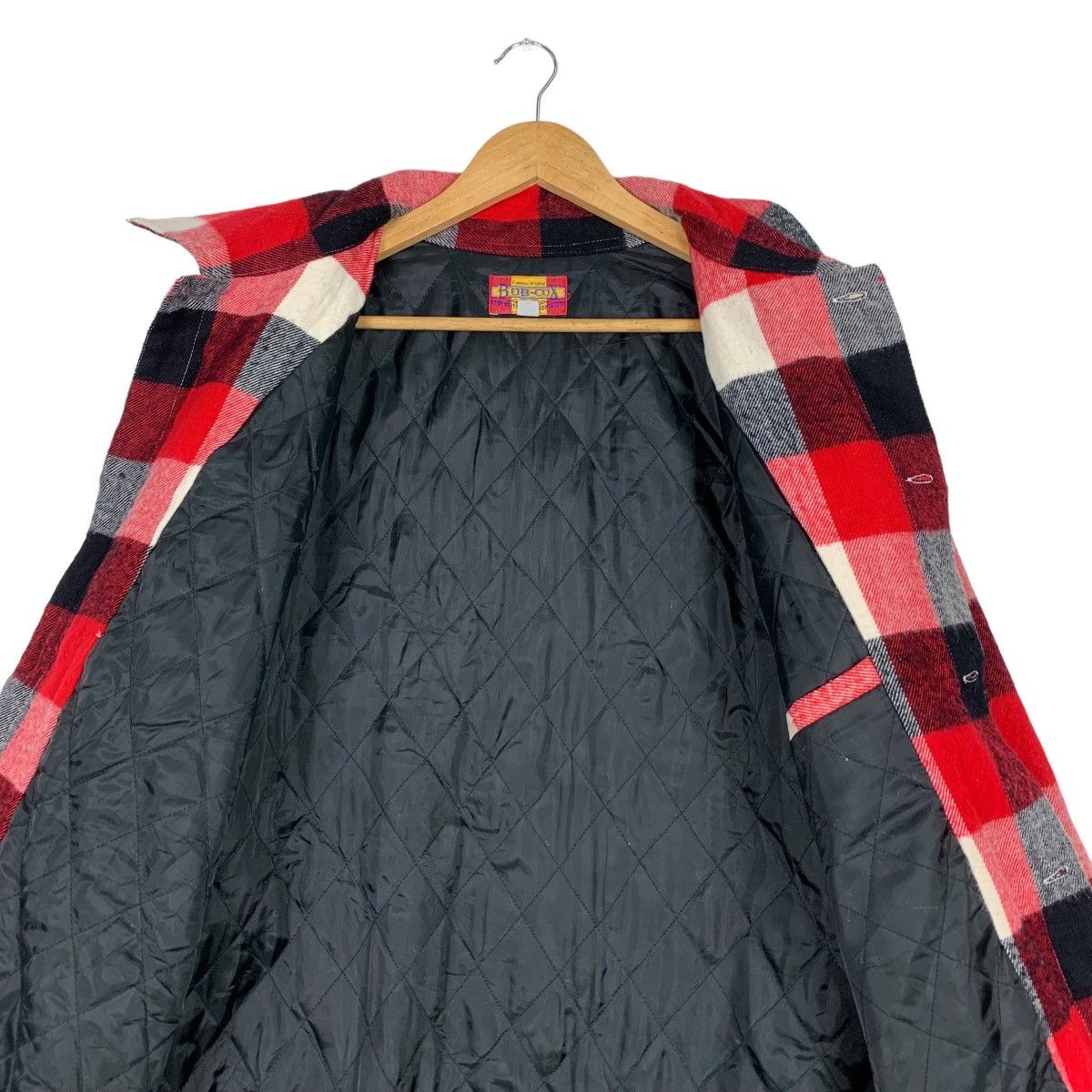 Flannel BOB-COX Red Checked Flannel Jacket #1143-C52 Size US M / EU 48-50 / 2 - 10 Thumbnail