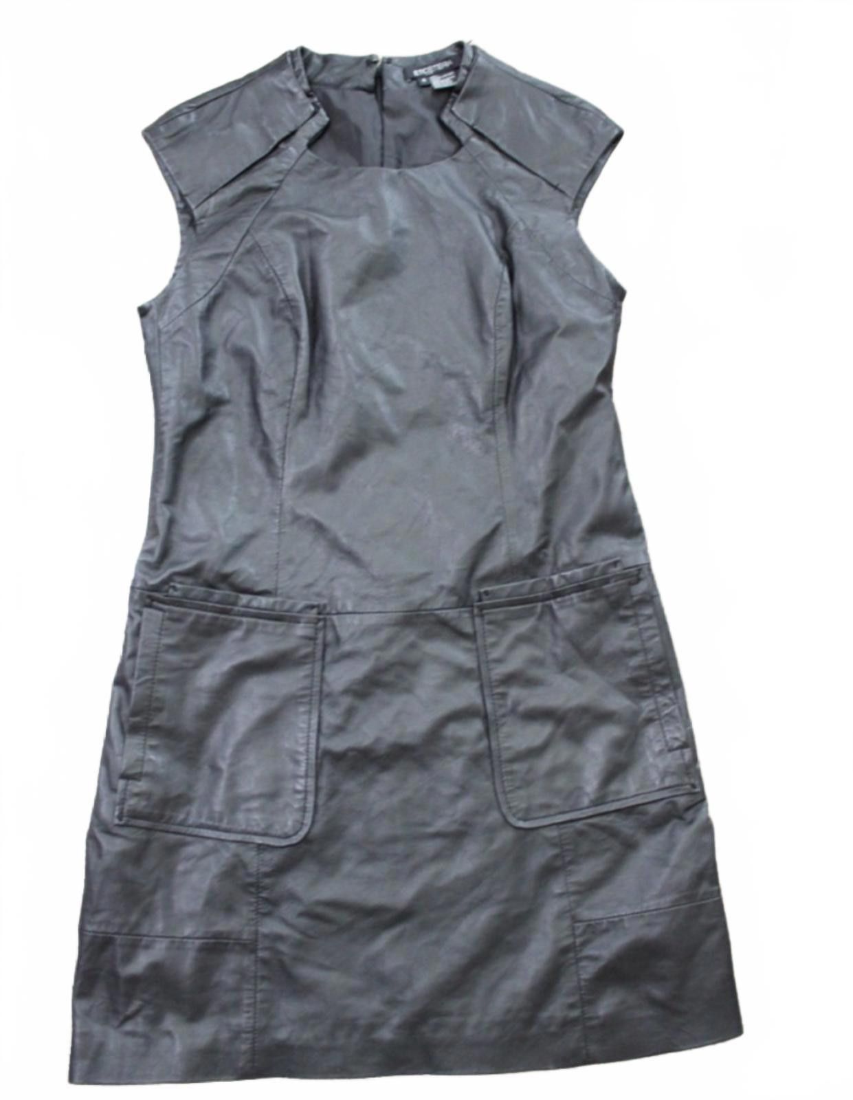 Other Etcetera size 4 Sleeveless Leather Dress with Front Pockets Size S / US 4 / IT 40 - 1 Thumbnail