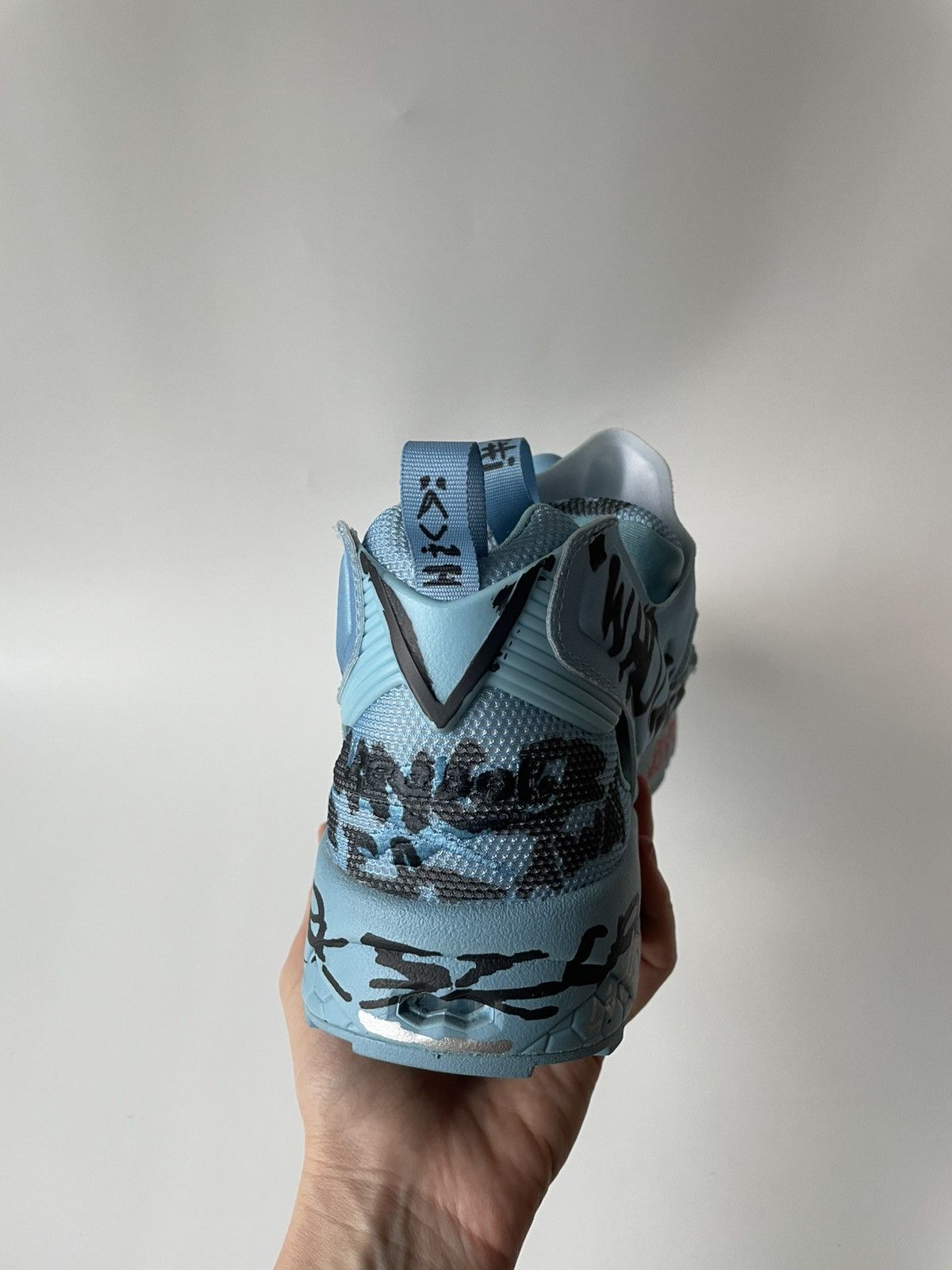 Reebok × Vetements Vetements Reebok Insta Pump Graffiti Sneakers Size US 12 / EU 45 - 18 Thumbnail