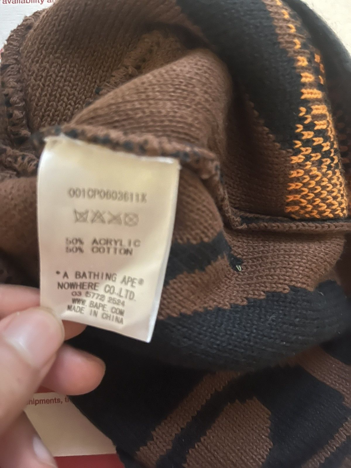 Bape BABY MILO DOUBLE SIDED BEANIE Size ONE SIZE - 3 Thumbnail