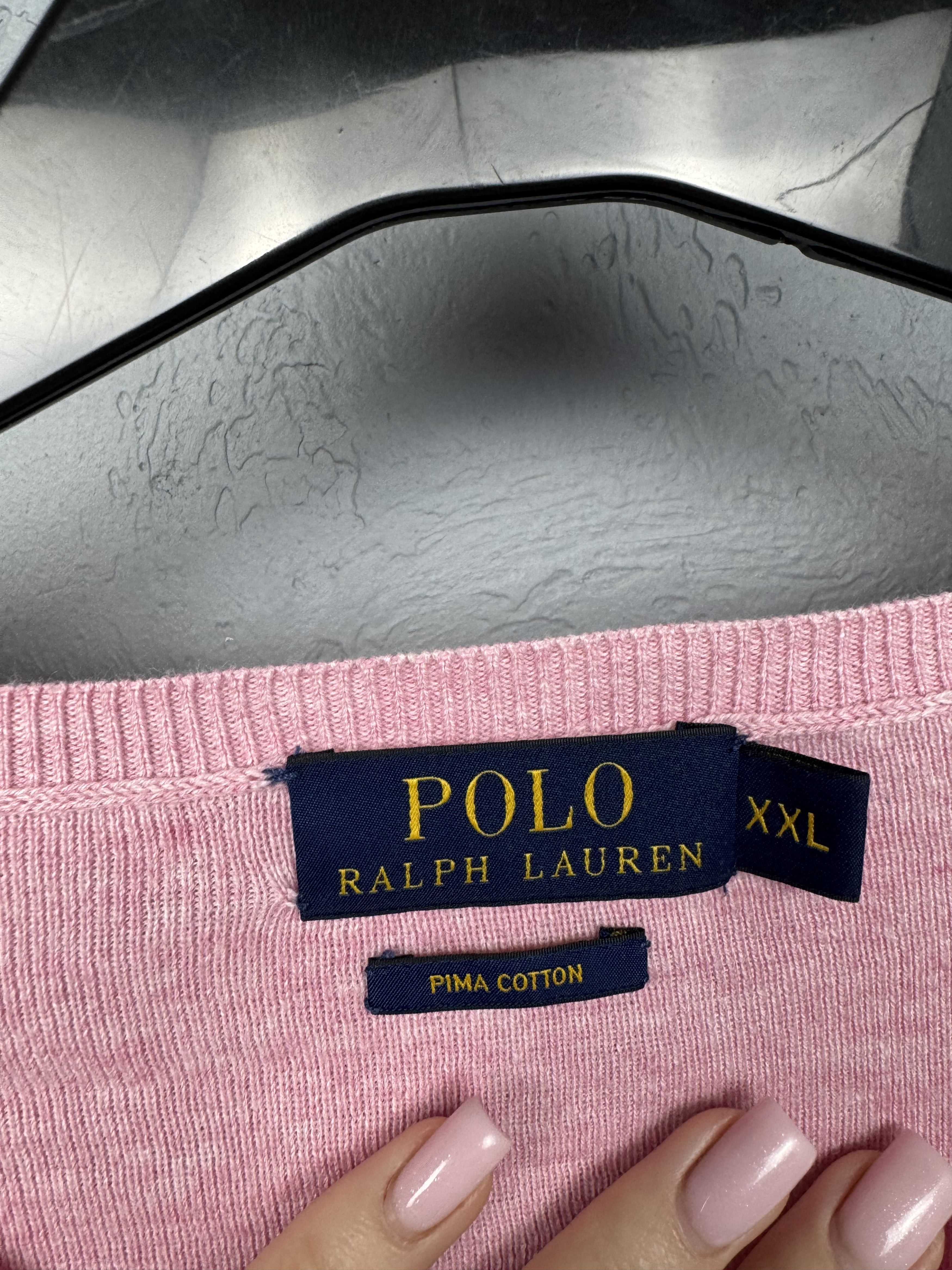 Polo Ralph Lauren Polo Ralph Lauren Mens V-neck Sweater Size US XXL / EU 58 / 5 - 4 Thumbnail