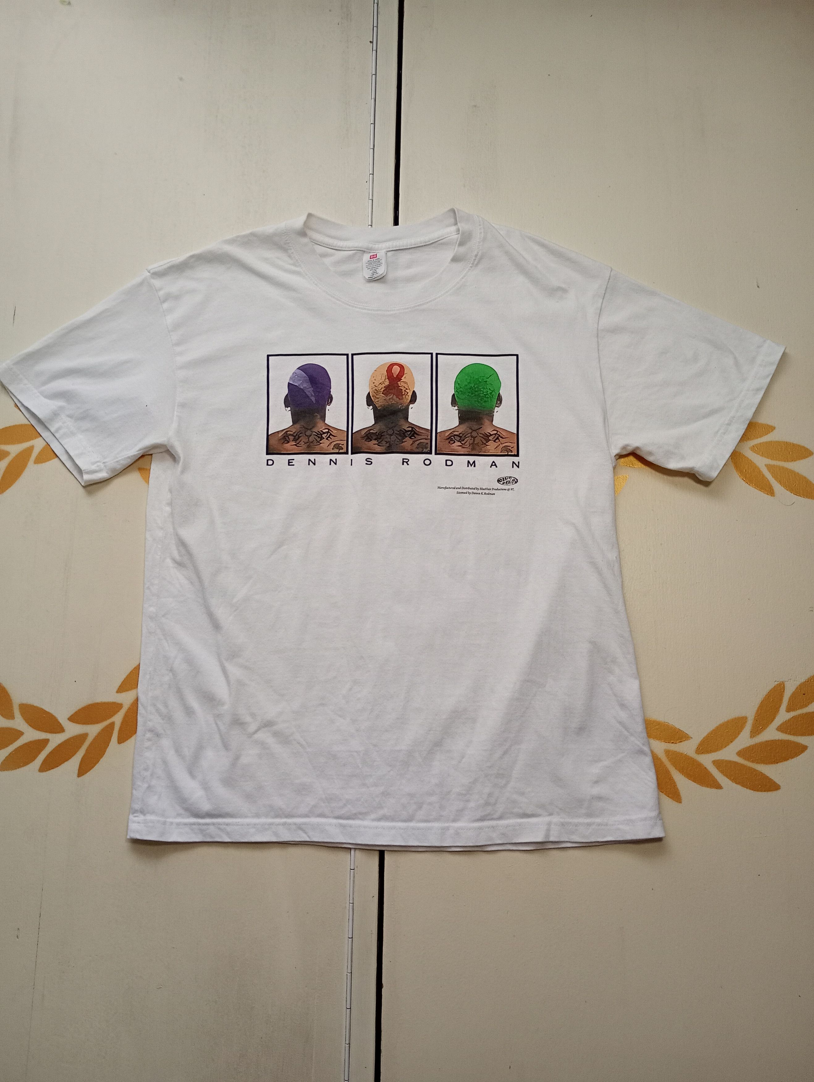 Dennis Rodman Blue Hair T-Shirt 2008